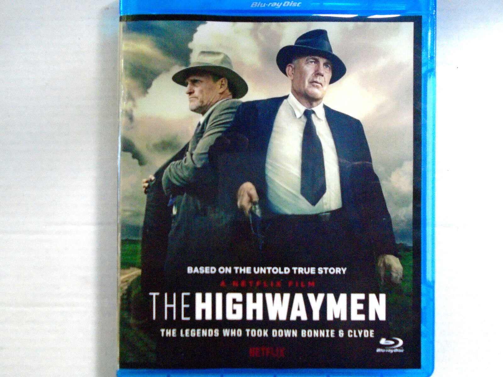 The Highwaymen – Bluray,Kevin Costner,Woody Harrelson,New & Sealed