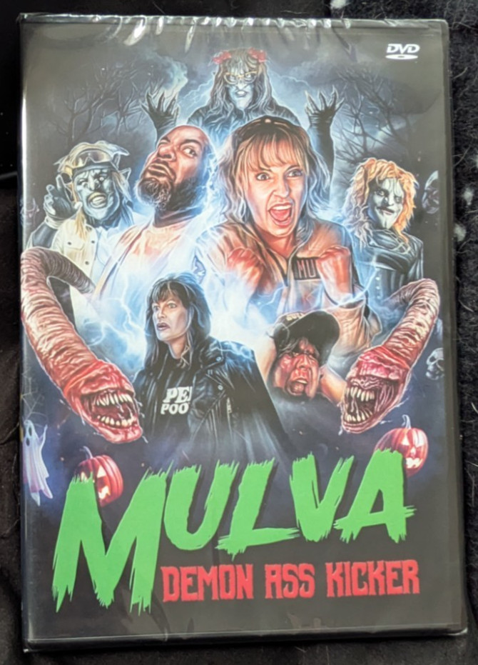 Mulva: Demon Ass Kicker (2026, DVD) Debbie Rochon Chris Seaver Reg Free NTSC NEW