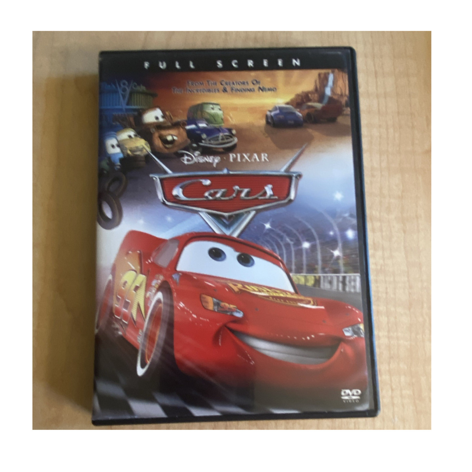 Disney Pixar Cars DVD Full Screen G 116 Min Paul Newman John Lasseter
