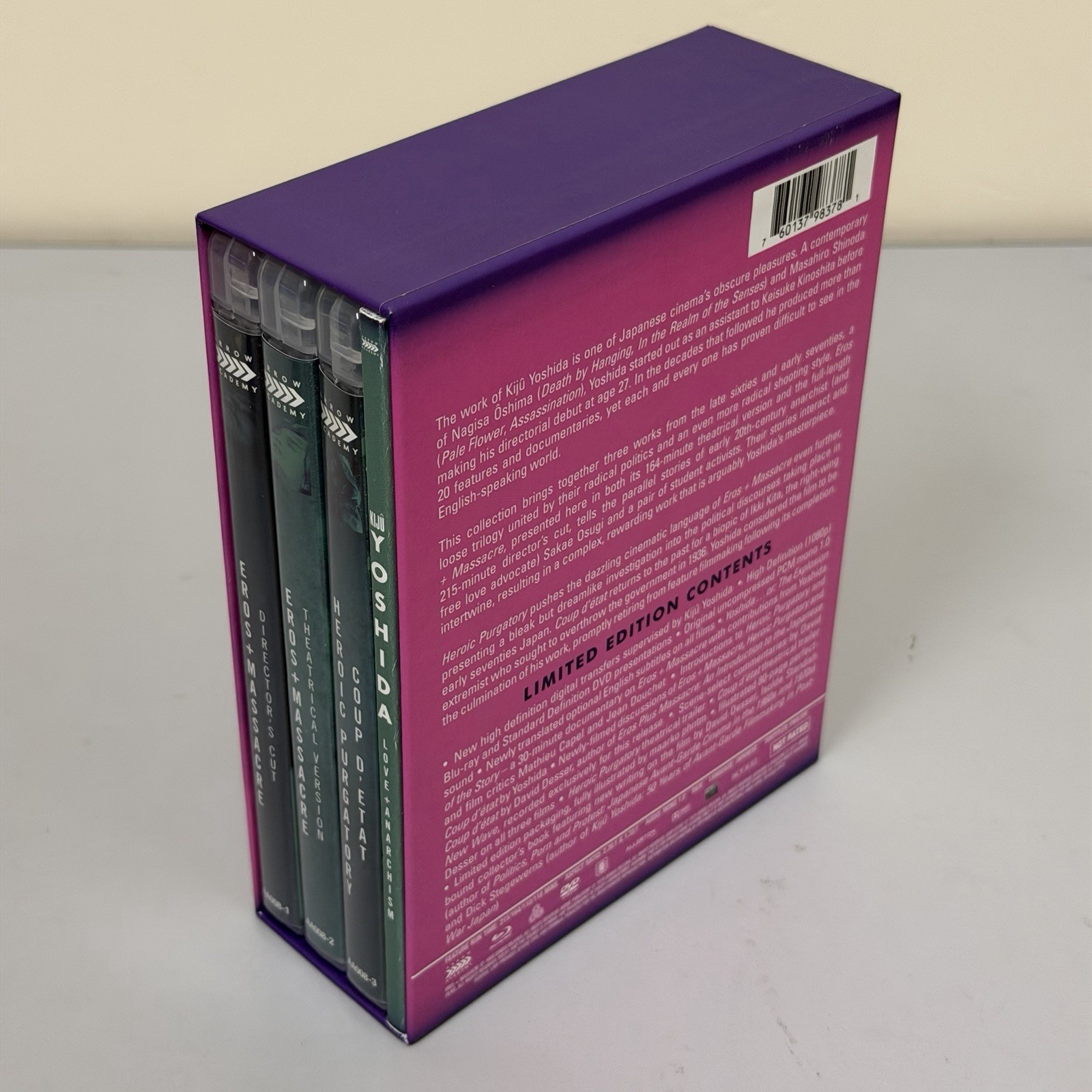 Kiju Yoshida: Love + Anarchism (Blu-ray, 1969)