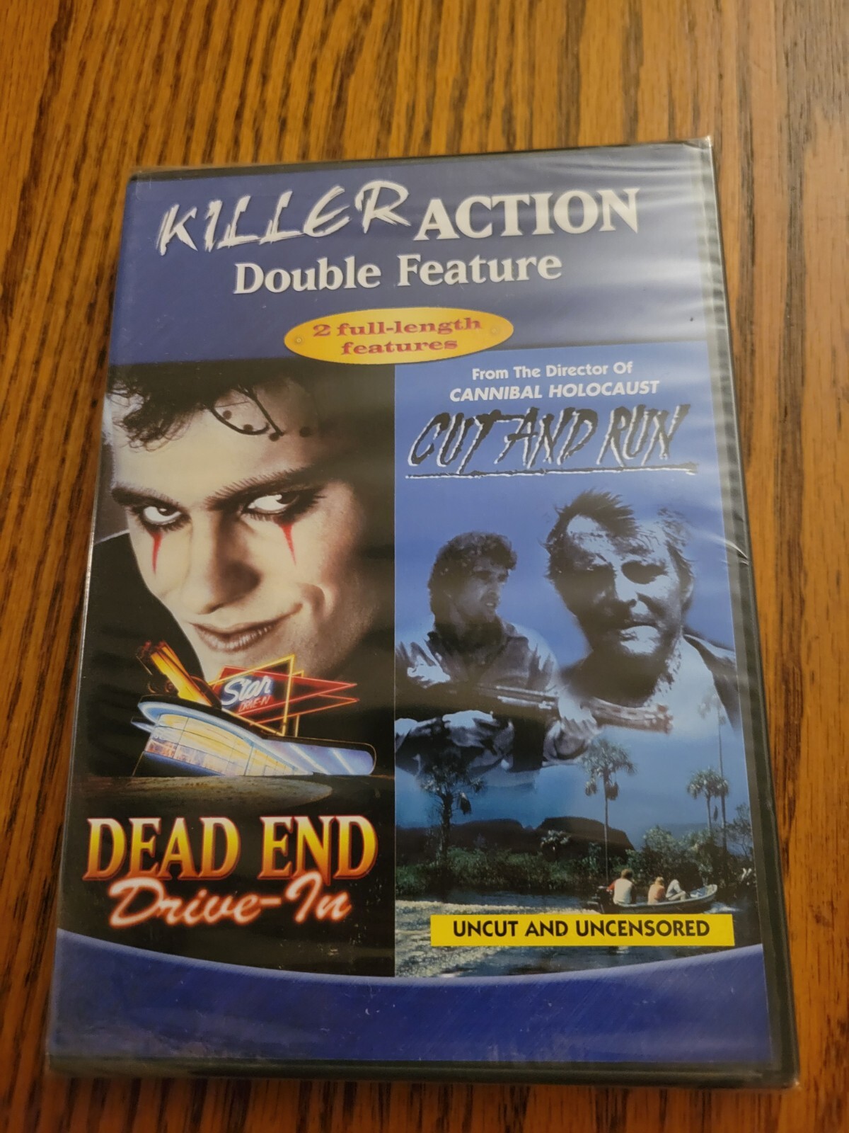 Dead End Drive-In/Cut and Run (DVD, 2007) *NEW* *SEALED* Killer Double Feature