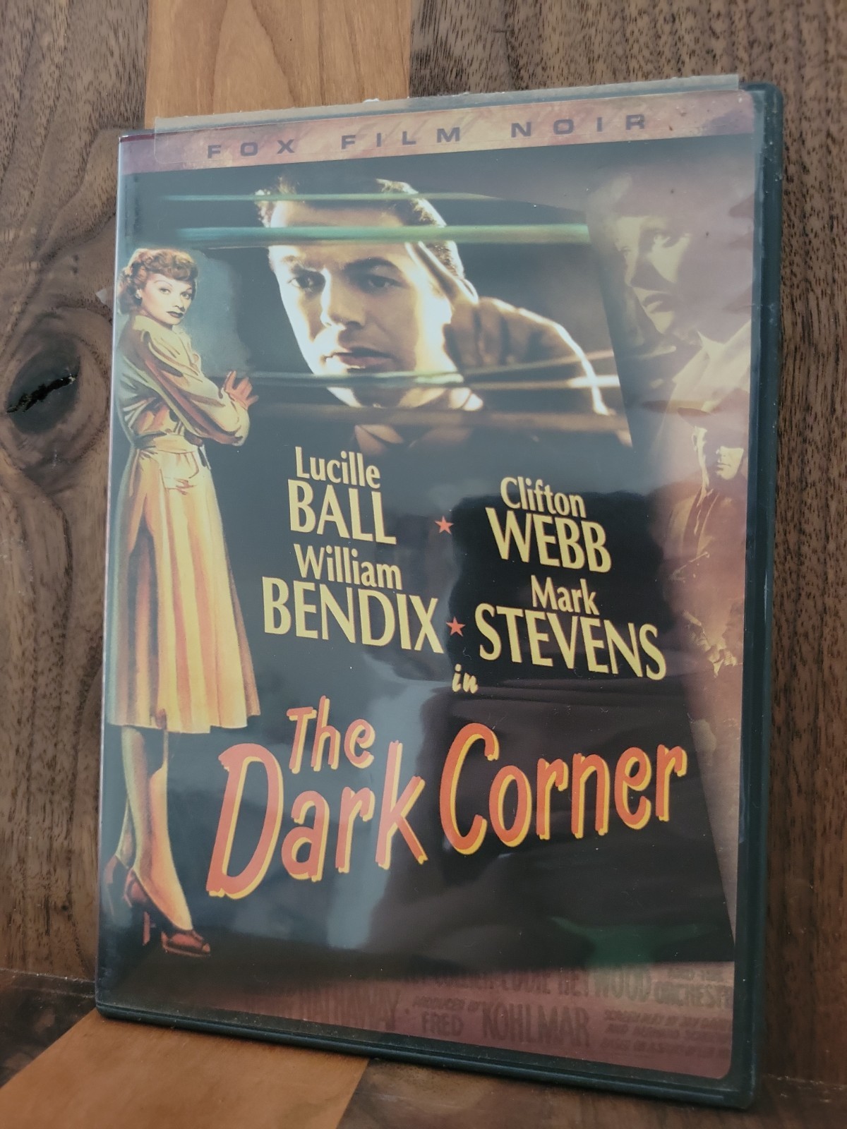 The Dark Corner (DVD Fox Film Noir, Lucille Ball, 1946, With Commentary – GOOD)