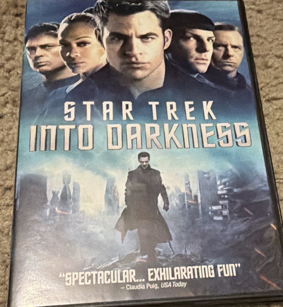 Star Trek Into Darkness DVD Widescreen PG-13 Paramount 131 Min Region 1 2013