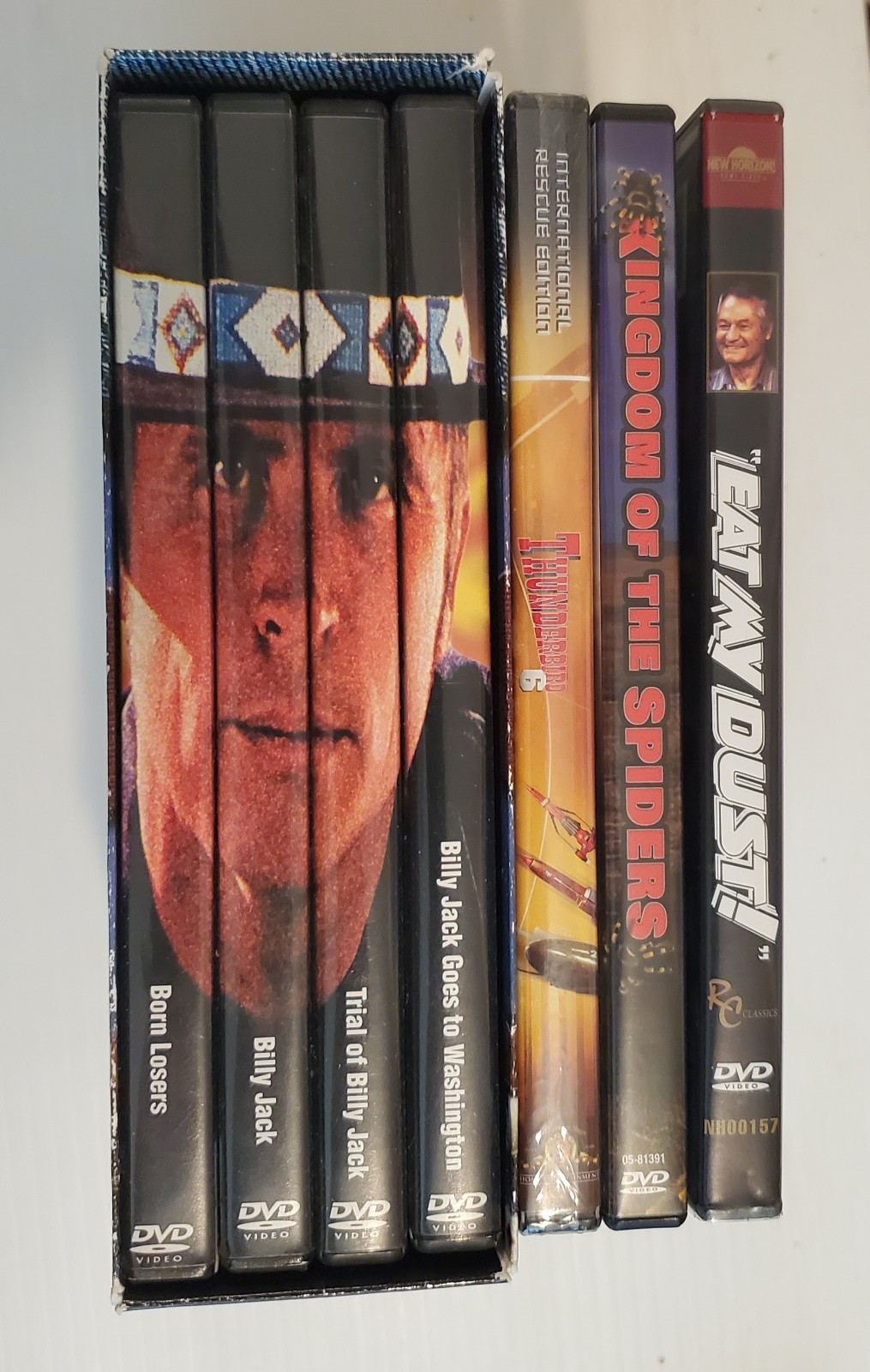 Lot of 7 DVDs used – Exploitation/Cult/Action/Horror/Biker/Puppets 1960-1970s