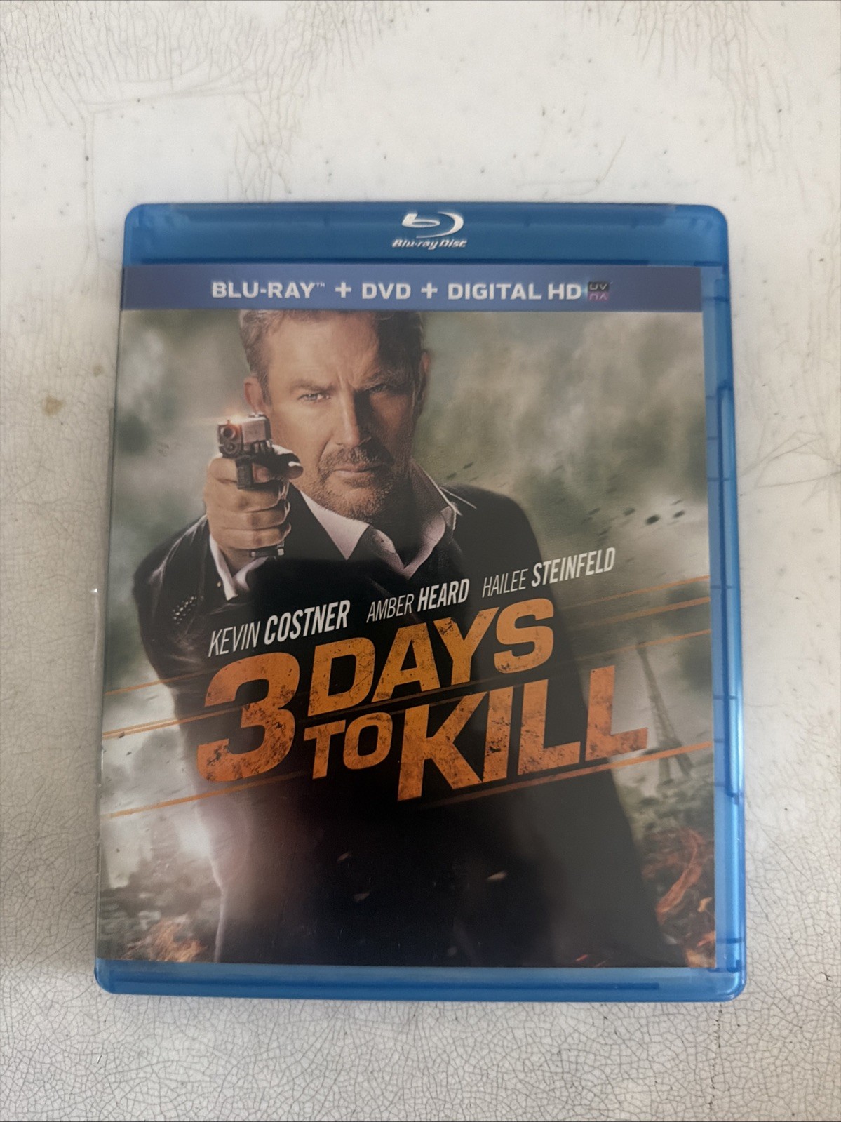 3 Days to Kill Blu-ray 2014 Kevin Costner