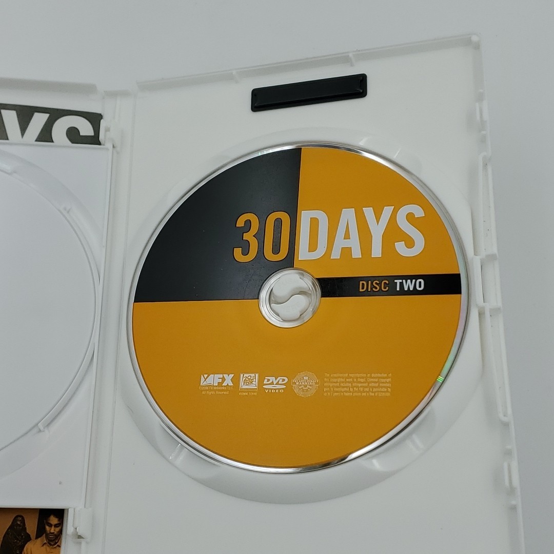 30 Days – Season 1 (DVD, 2005, 2-Disc Set) Creator Of Super Size Me