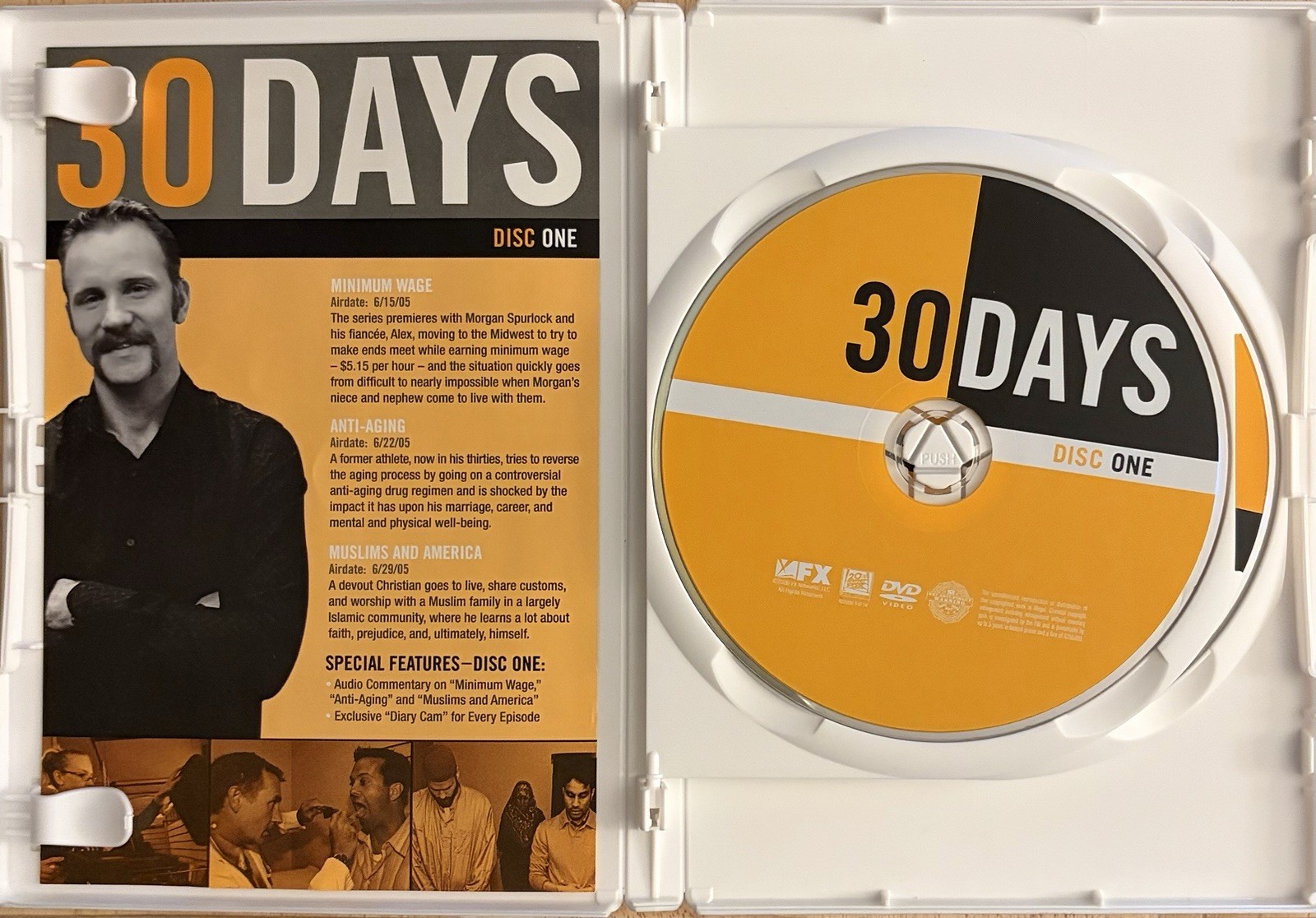 30 Days: Season 1 (DVD, 2005) Morgan Spurlock