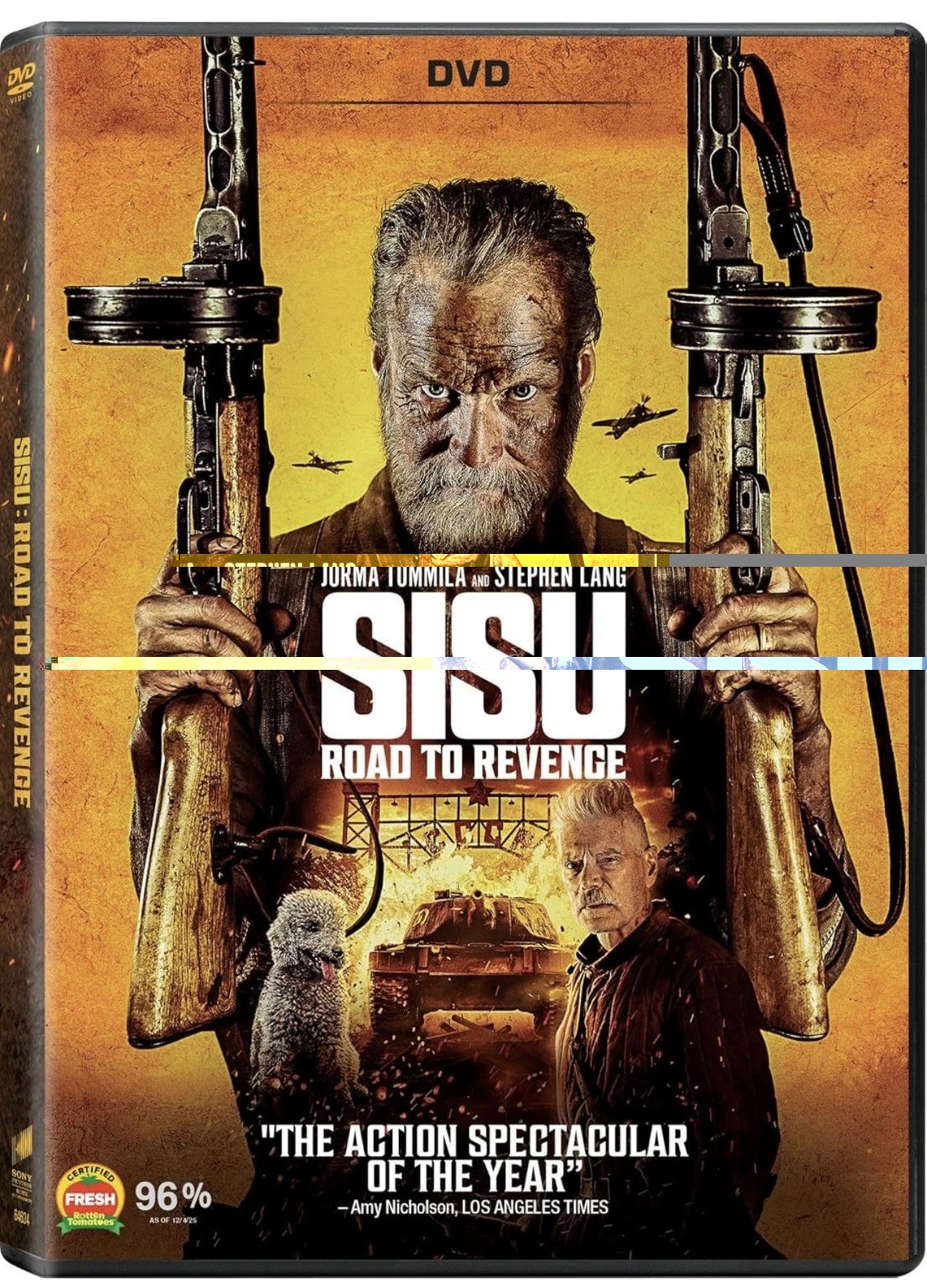 Sisu Road To Revenge 2025 DVD Brand New FREE SHIPPING