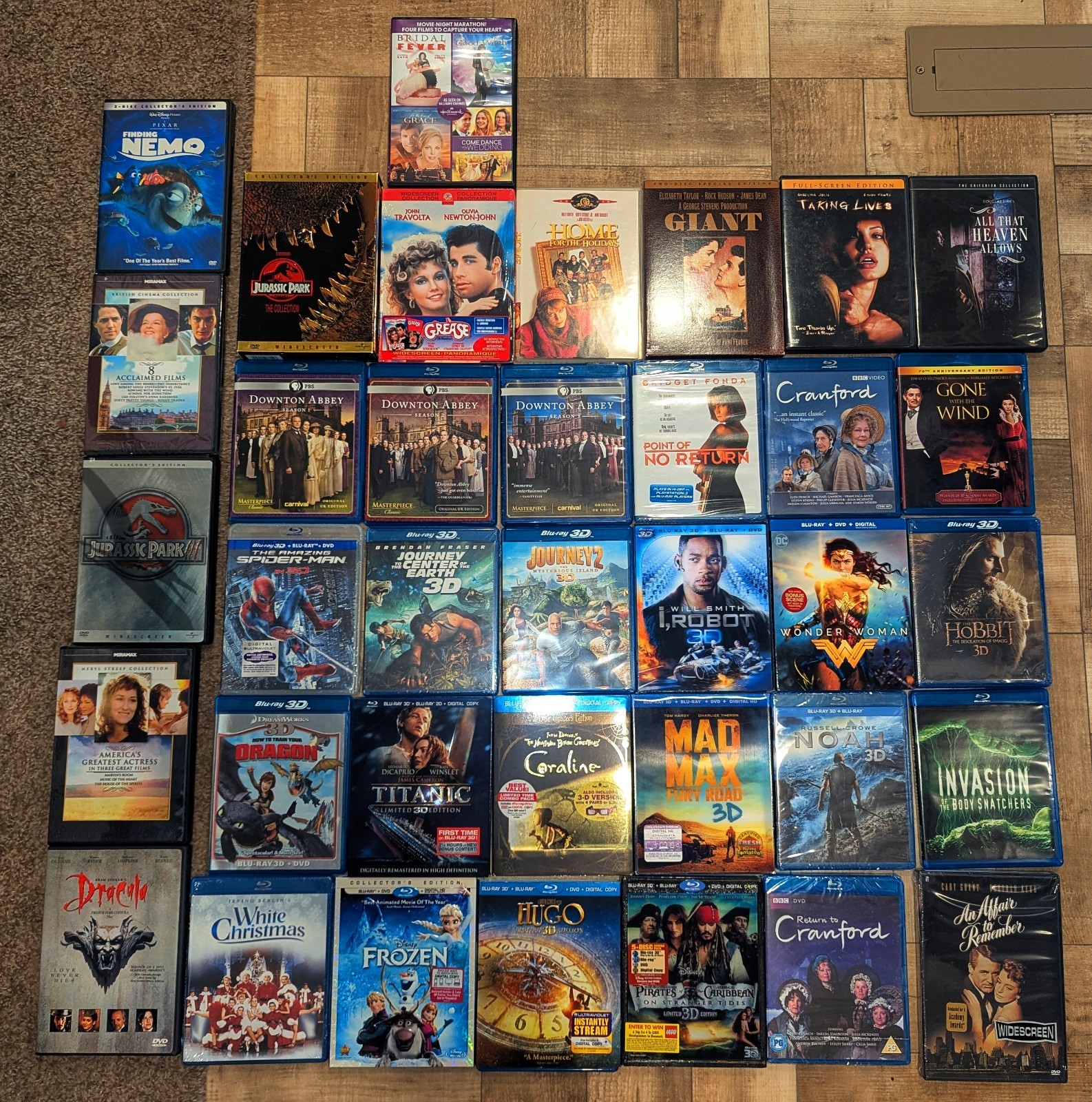 36 Assorted DVD/ BLURAY Movie /Show Collection Great Condition