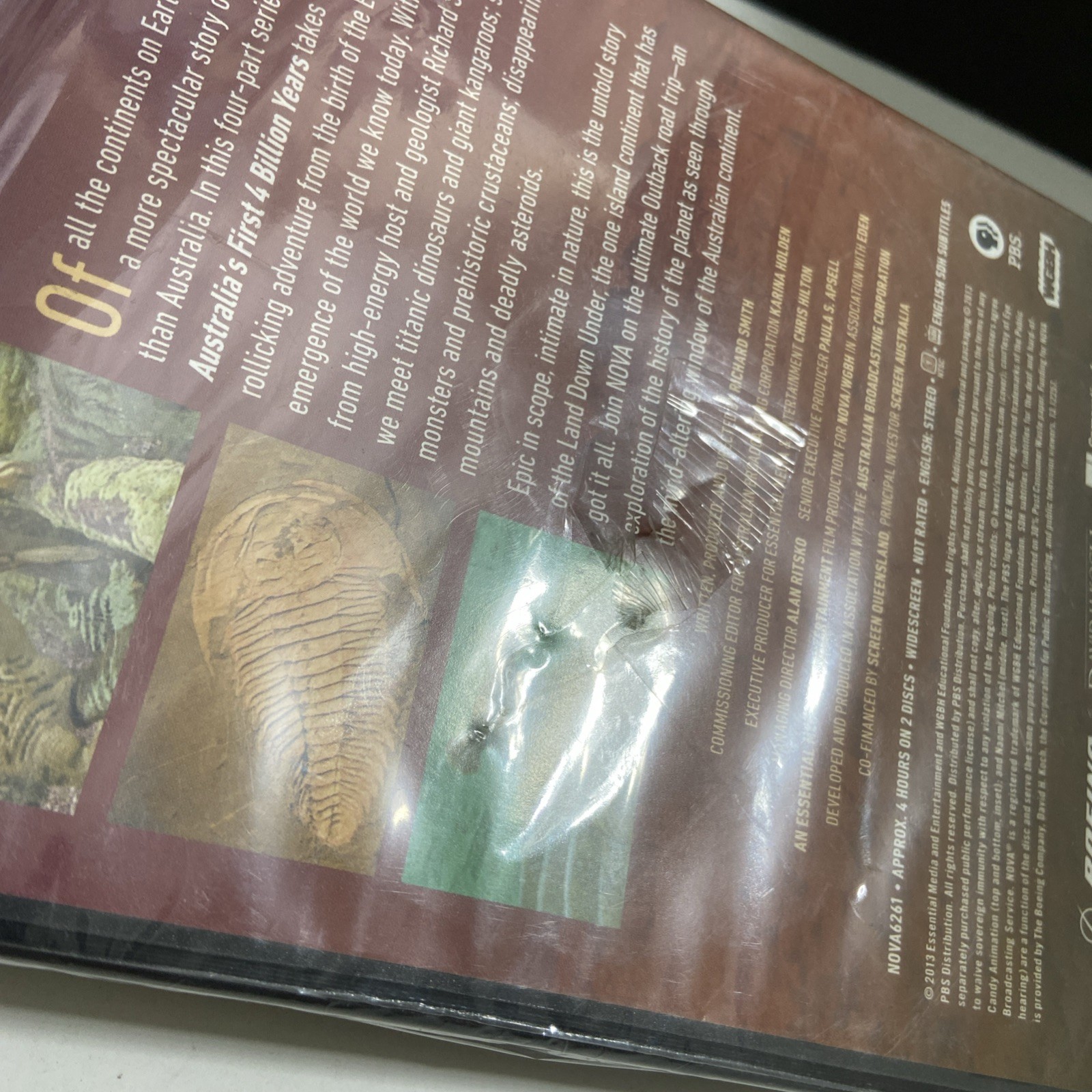 Nova: Australia’s First 4 Billion Years-PBS- Small Damaged On Plastic-still 👌👍
