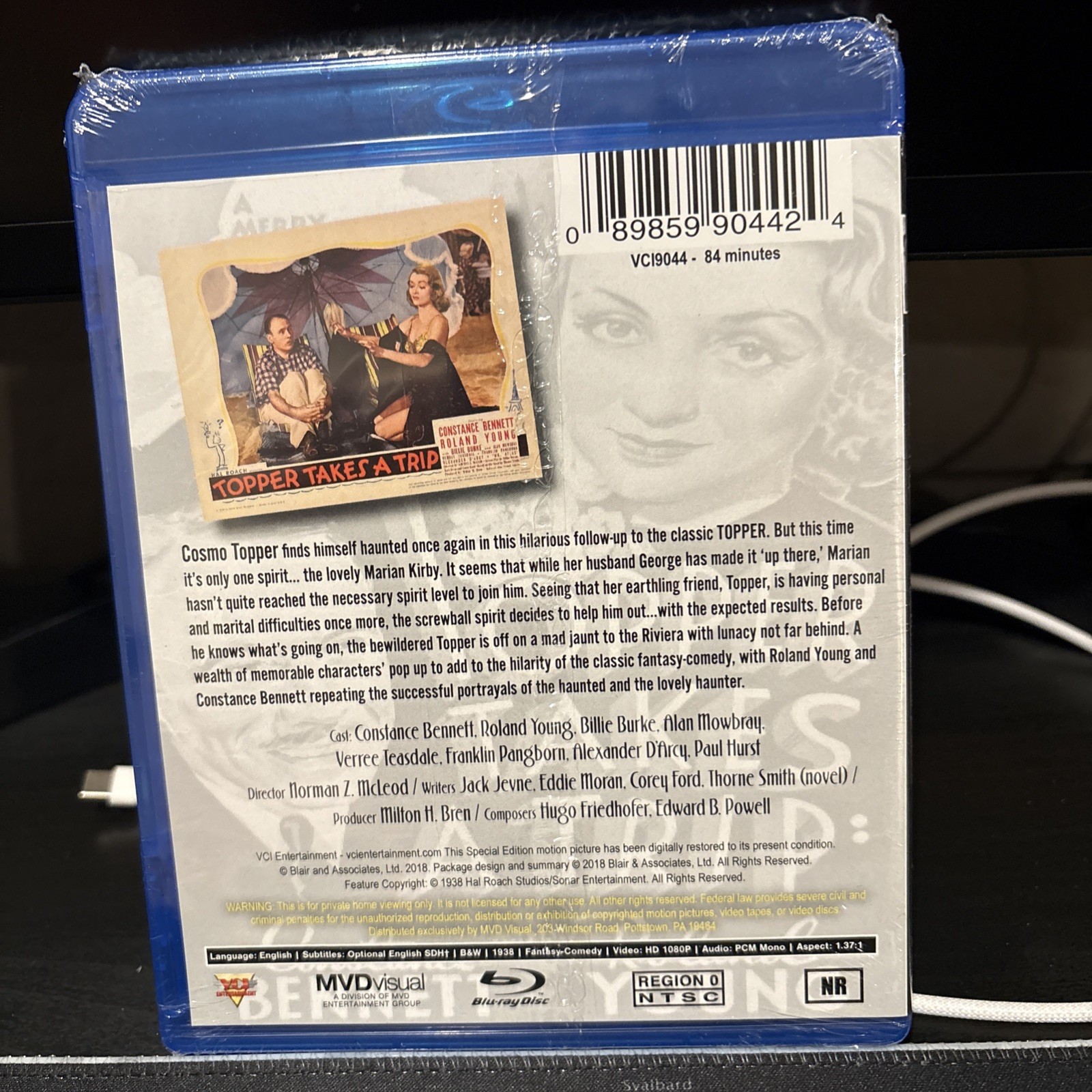 Topper Takes a Trip [Blu-ray] BRAND NEW!