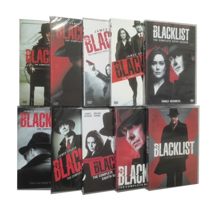 The Blacklist: The Complete TV Series Season 1-10 (DVD 50-Disc Set)