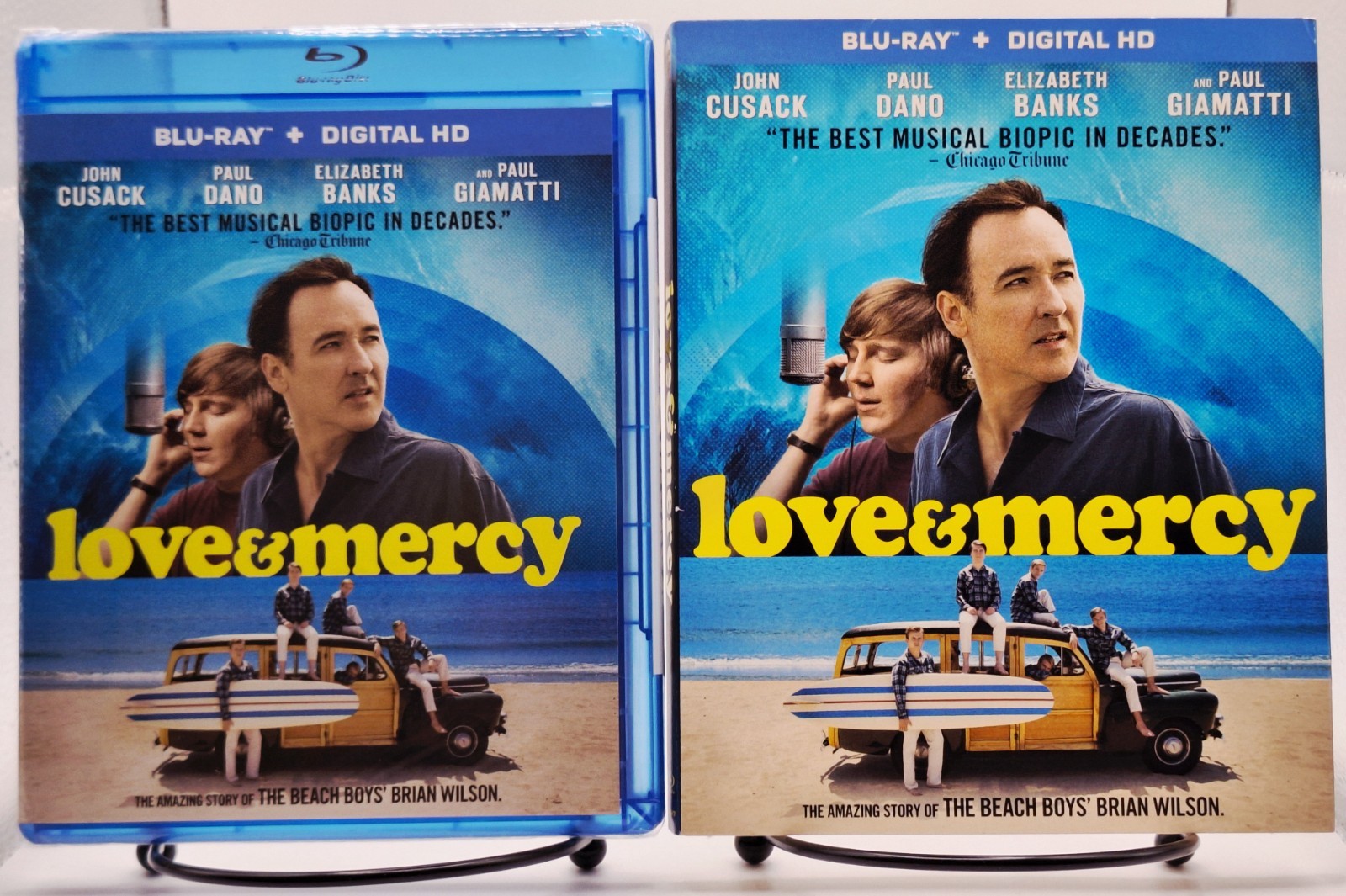 Love & Mercy (Blu-ray/Digital/Slipcover 2014/15) John Cusack Elizabeth Banks NEW