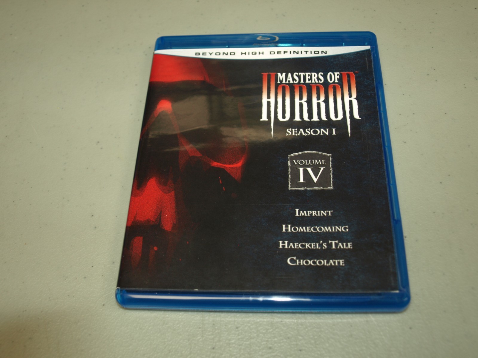 Masters of Horror Season 1 / Volume IV (Blu-ray) RARE