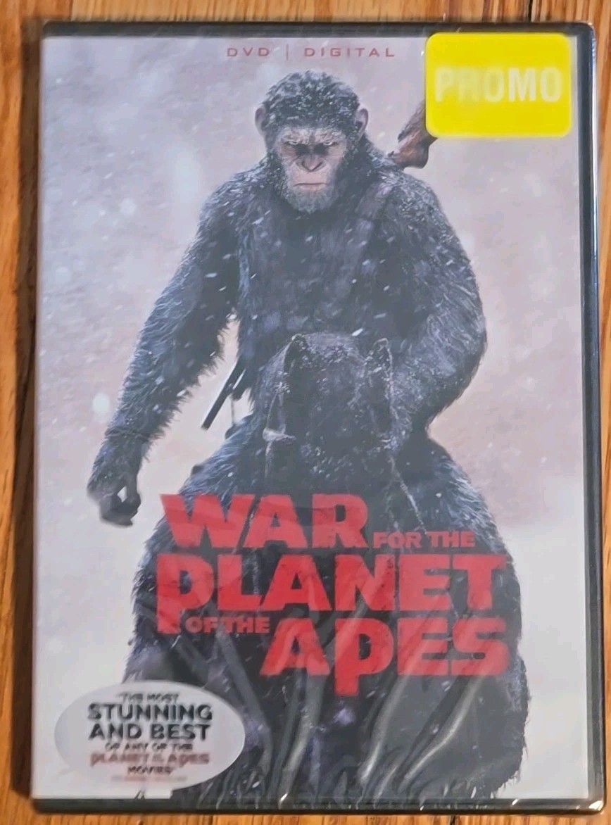 War for the Planet of the Apes DVD 2017 Digital Andy Serkis Matt Reeves SEALED