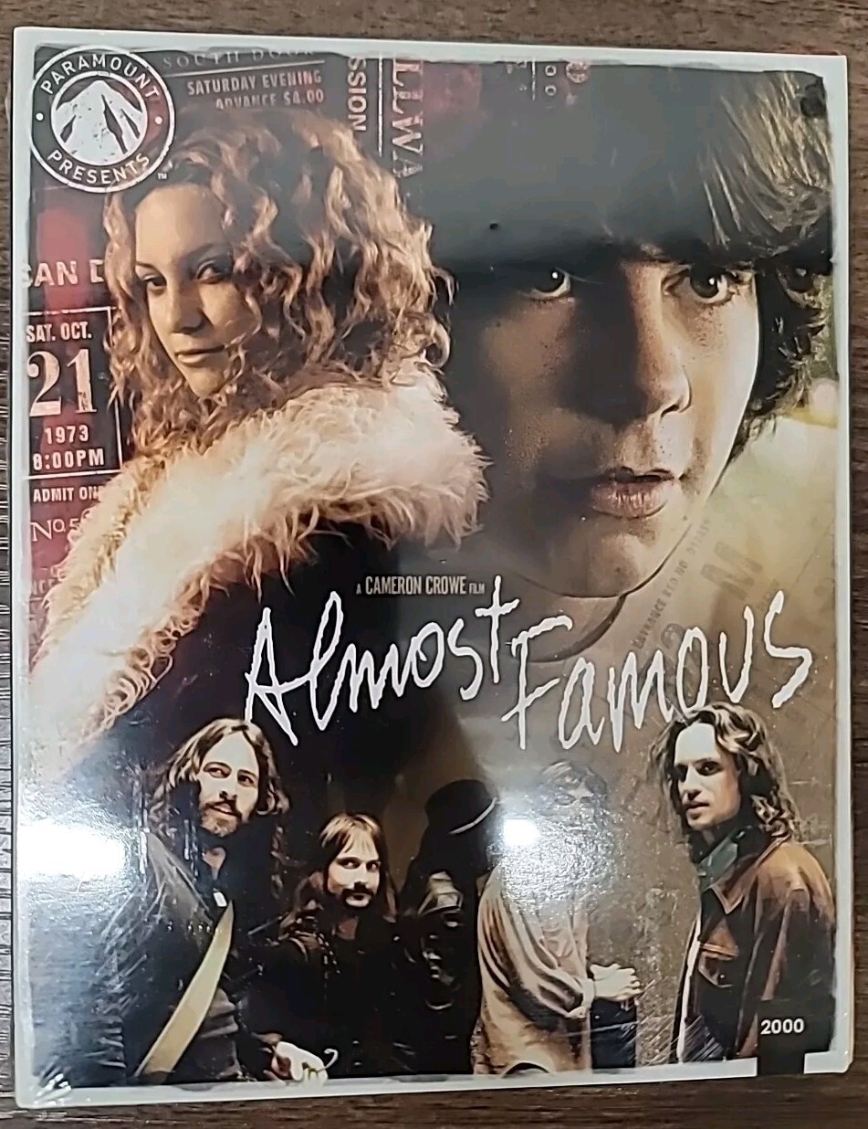 Almost Famous Paramount Presents Blu ray 2 Disc Set OOP rare w/ SLIPCOVER New