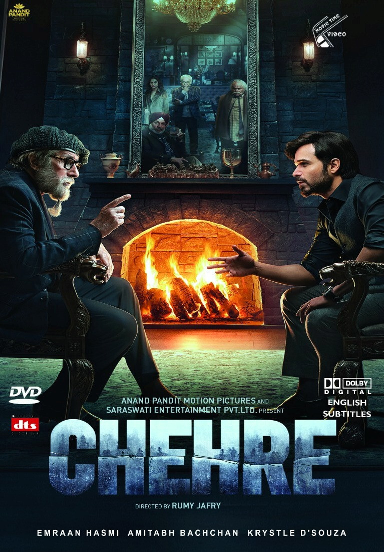 Chehre Hindi Movie – Film DVD -English Subtitles (NTSC – All Region)