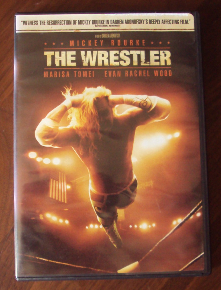 THE WRESTLER DVD widescreen Mickey Rourke Marisa Tomei Darren Aronofsky