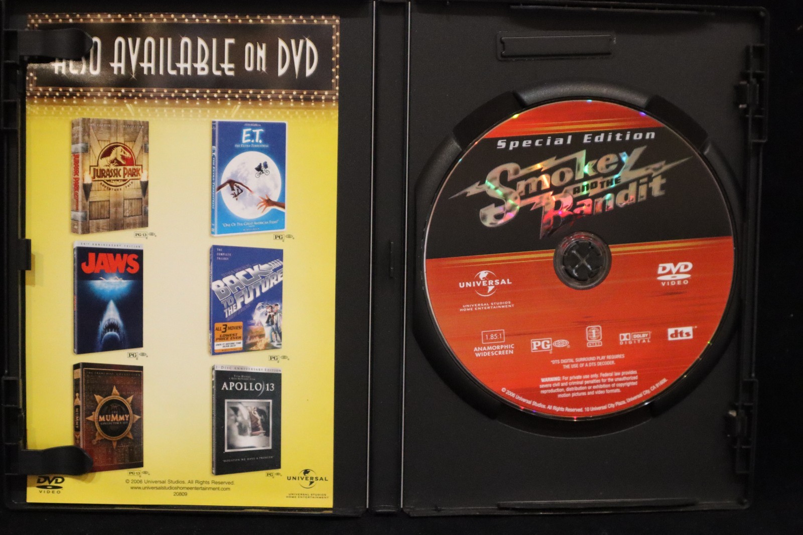 “SMOKEY & THE BANDIT” Special Edition Widescreen DVD – Burt Reynolds/Sally Field