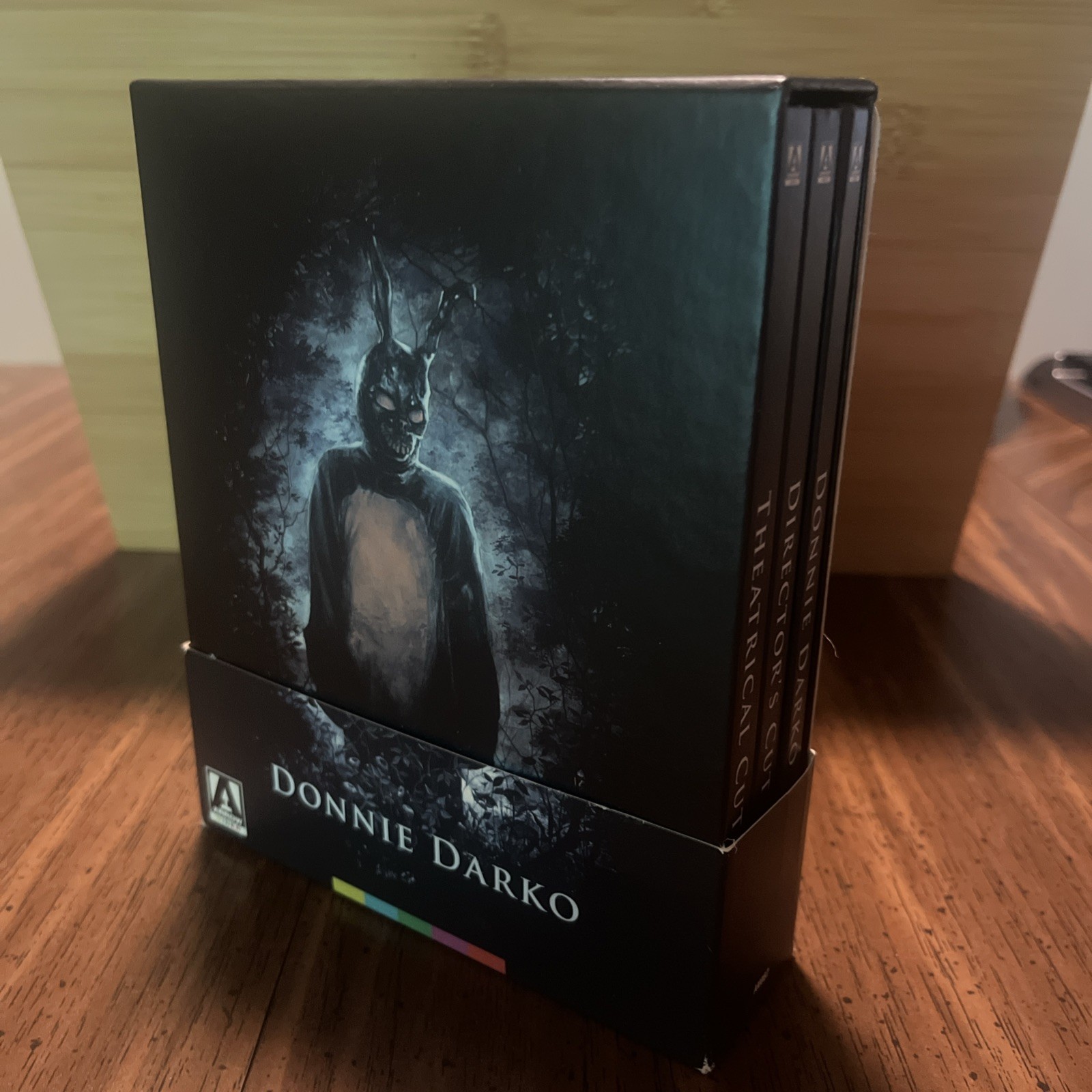 Donnie Darko 2001 DCut & TCut OOP 4 Disc Blu-Ray + DVD Box Set Arrow Video