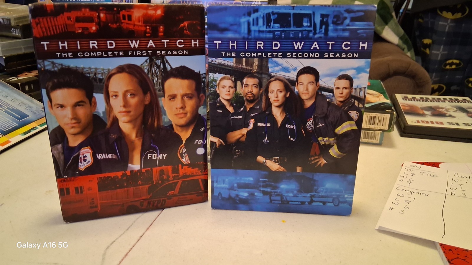 Lot of various crime drama series