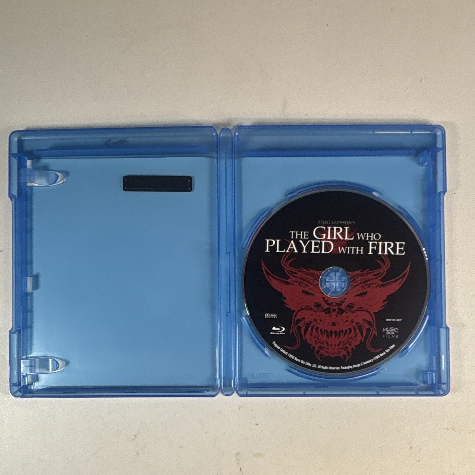 Music Box Films The Girl Who Played with Fire Blu-ray R Thriller Widescreen 129m