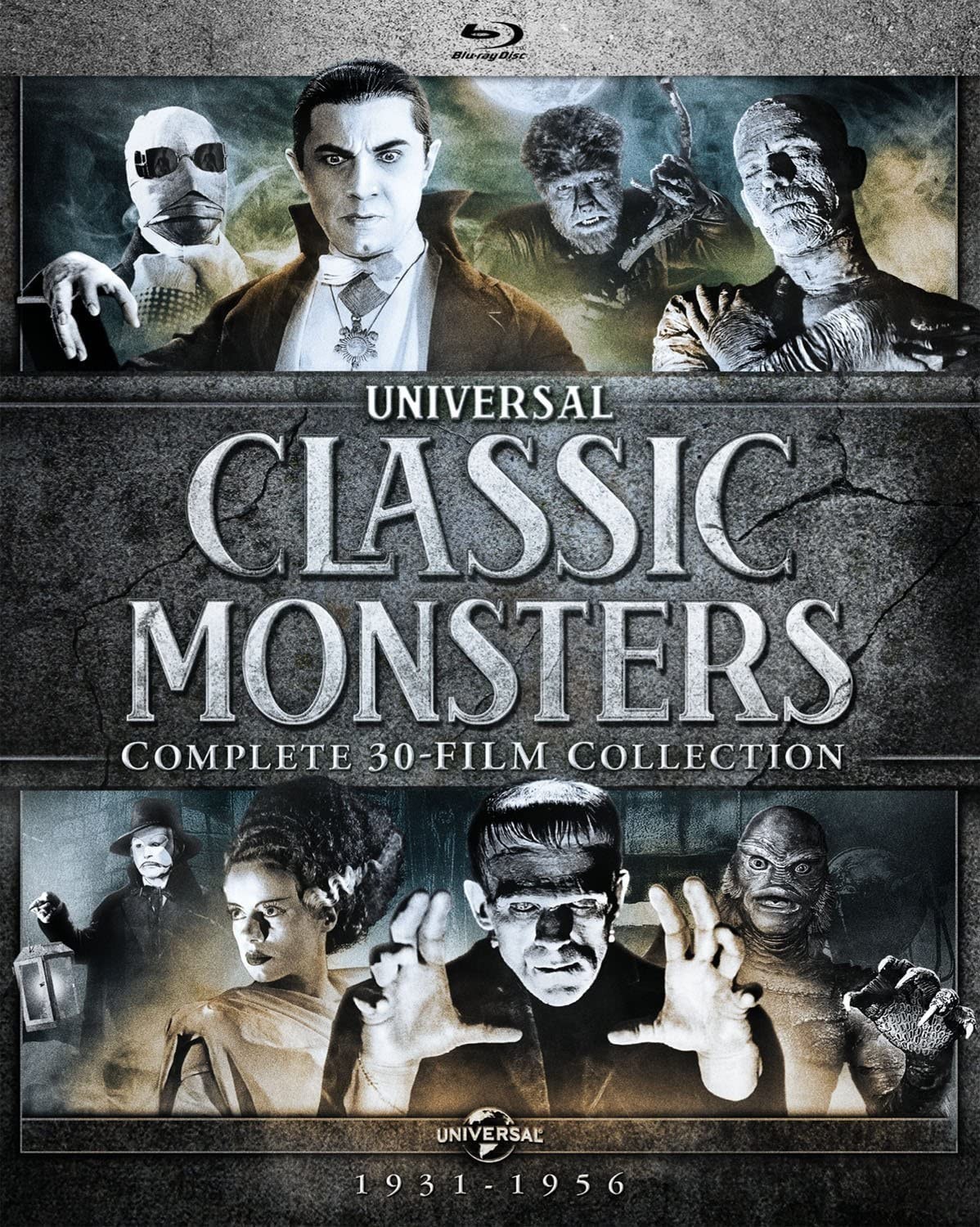 Universal Classic Monsters Complete 30-Film Collection Blu-ray NEW Sealed