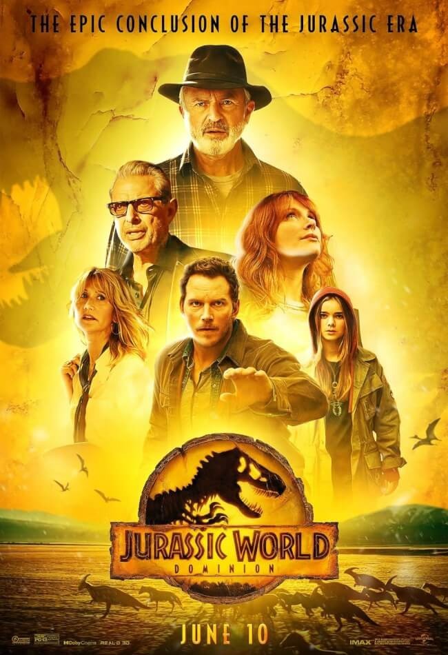 Jurassic World Dominion (DVD Disc Only, 2022) – Delivery in ≤30Day