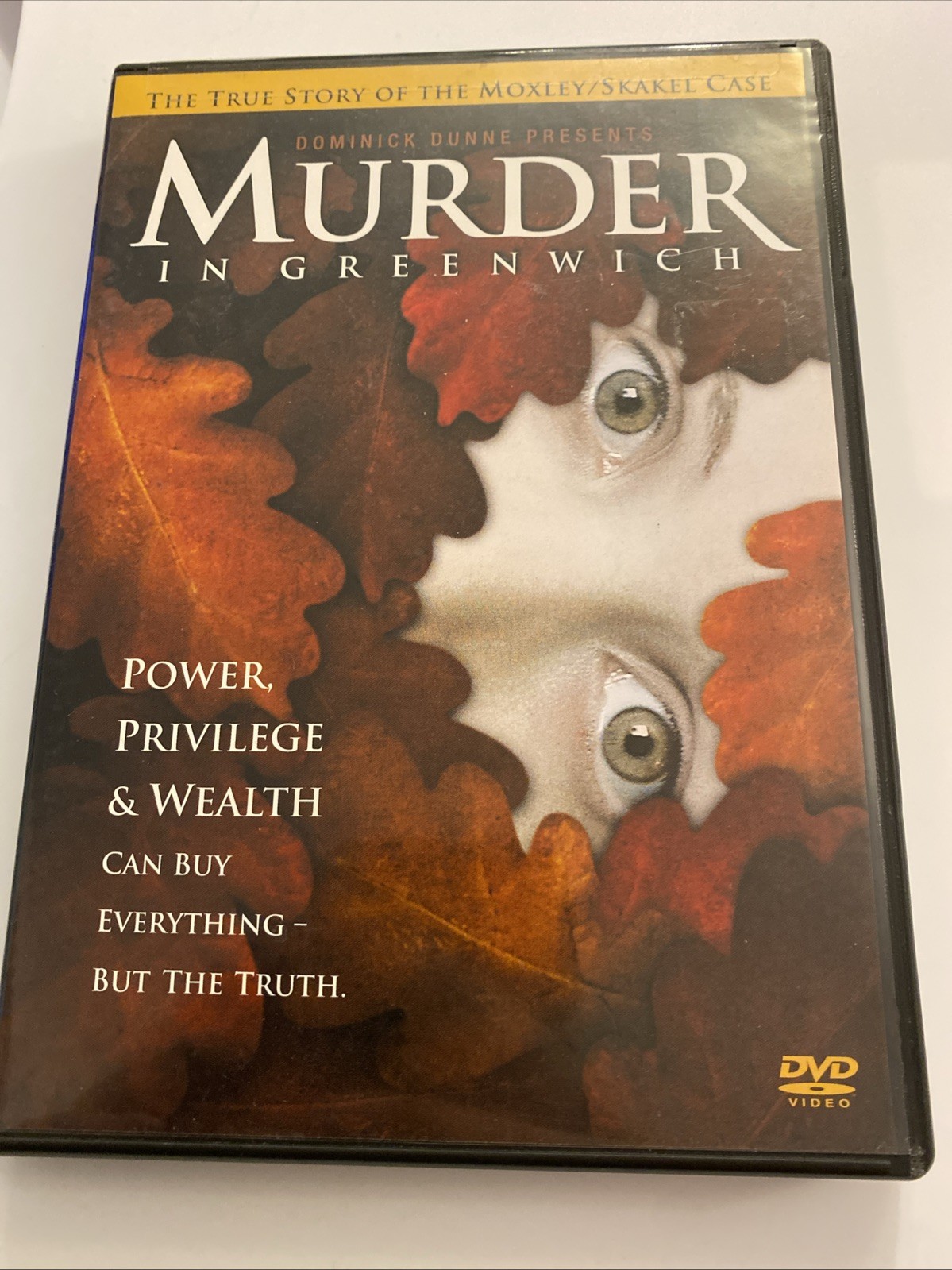 Murder In Greenwich (Moxley/Skakel) Christopher Meloni Robert Forster DVD Insert