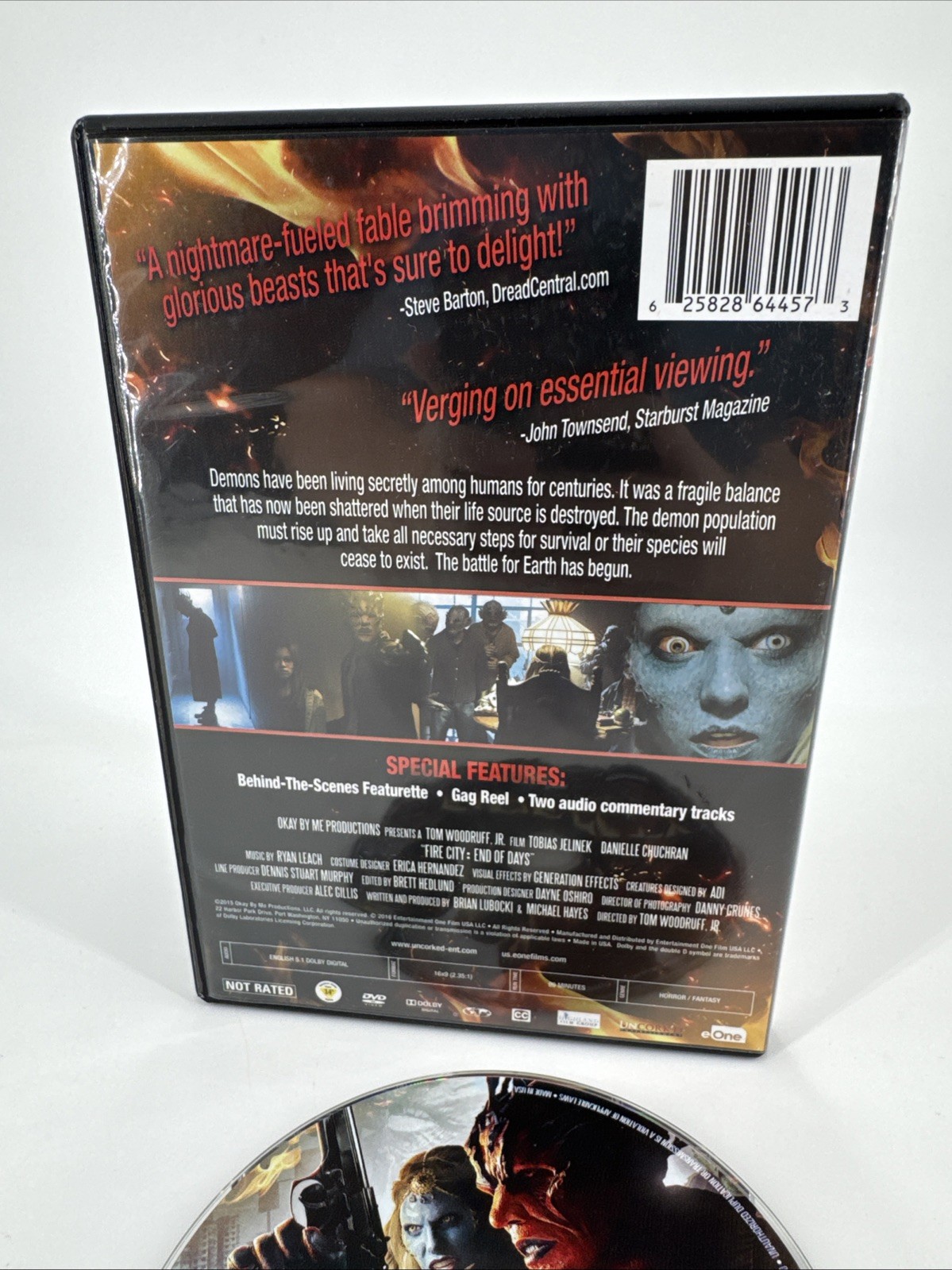Fire City: End of Days (2015) DVD Horror Fantasy Tobias Jelinek Kristin Minter