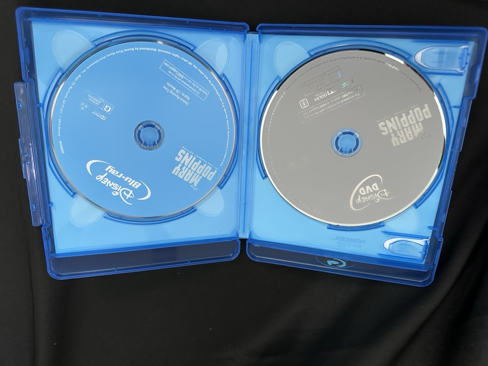 Disney Mary Poppins 50th Anniversary Blu-ray G 139 Min
