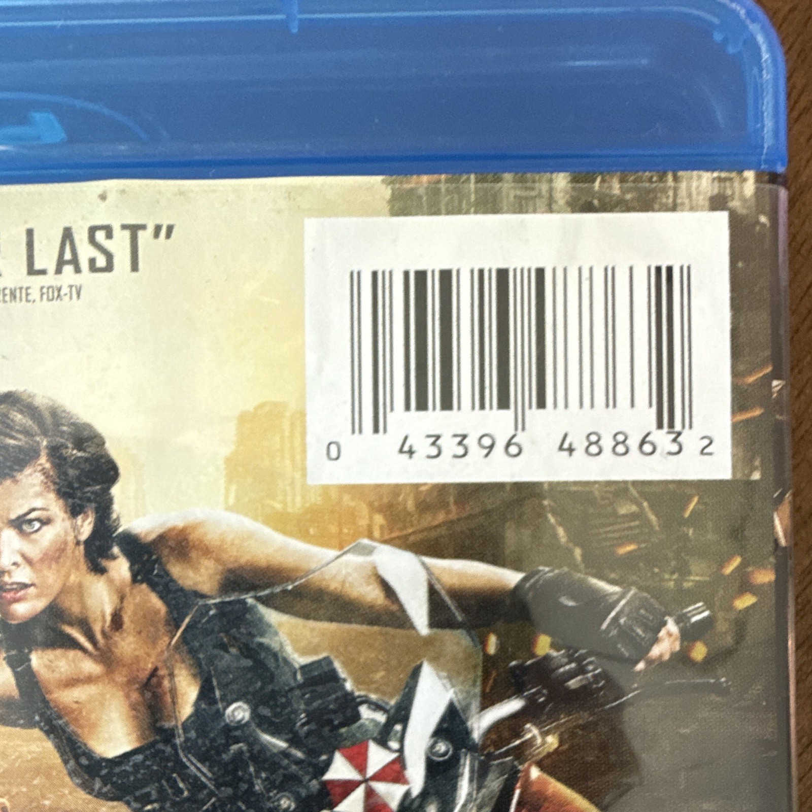 Sony Pictures Resident Evil: The Final Chapter Blu-ray R 107 min (2017) Sub
