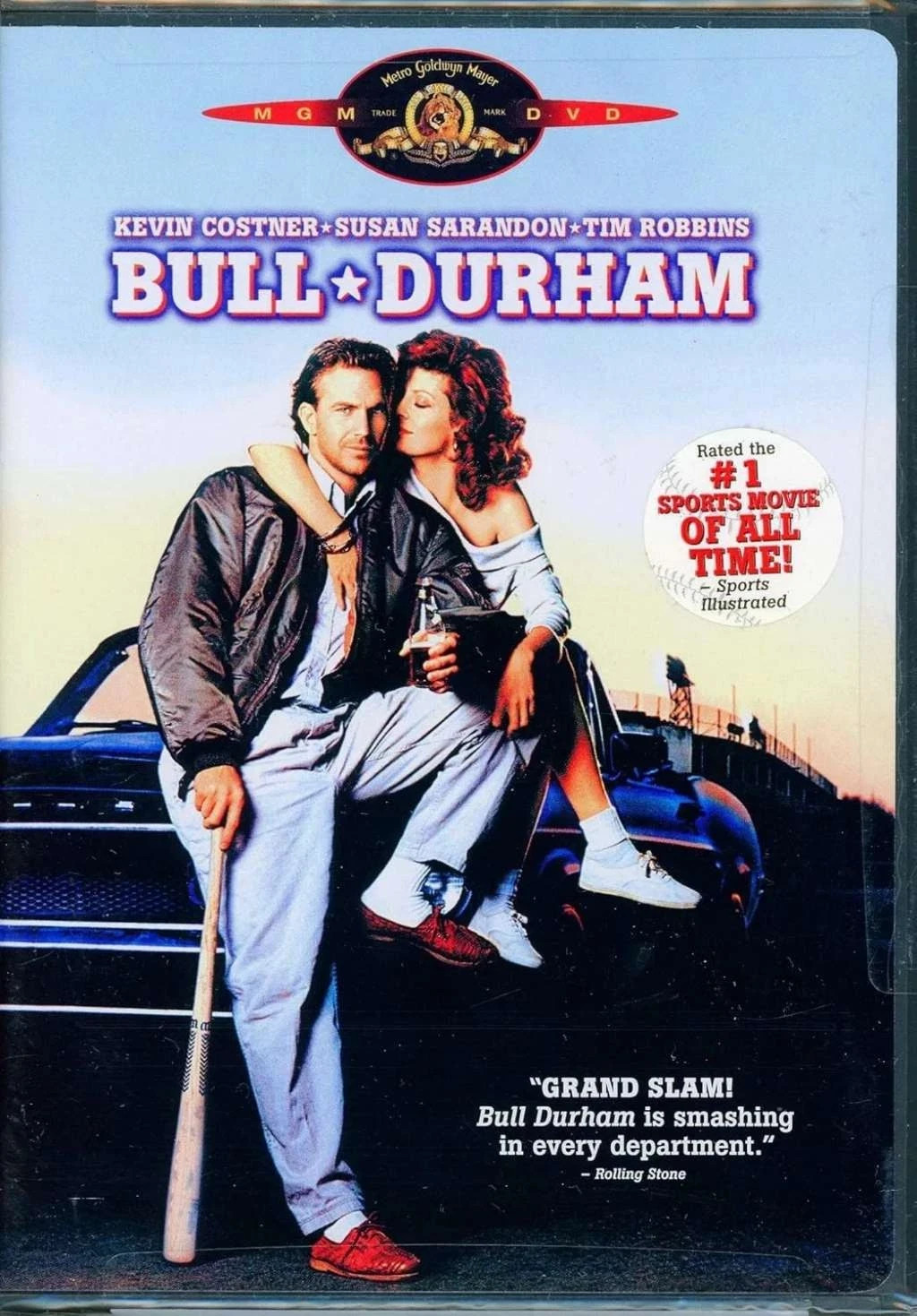 Bull Durham (DVD, 1988) Kevin Costner, Susan Sarandon, Tim Robbins NEW