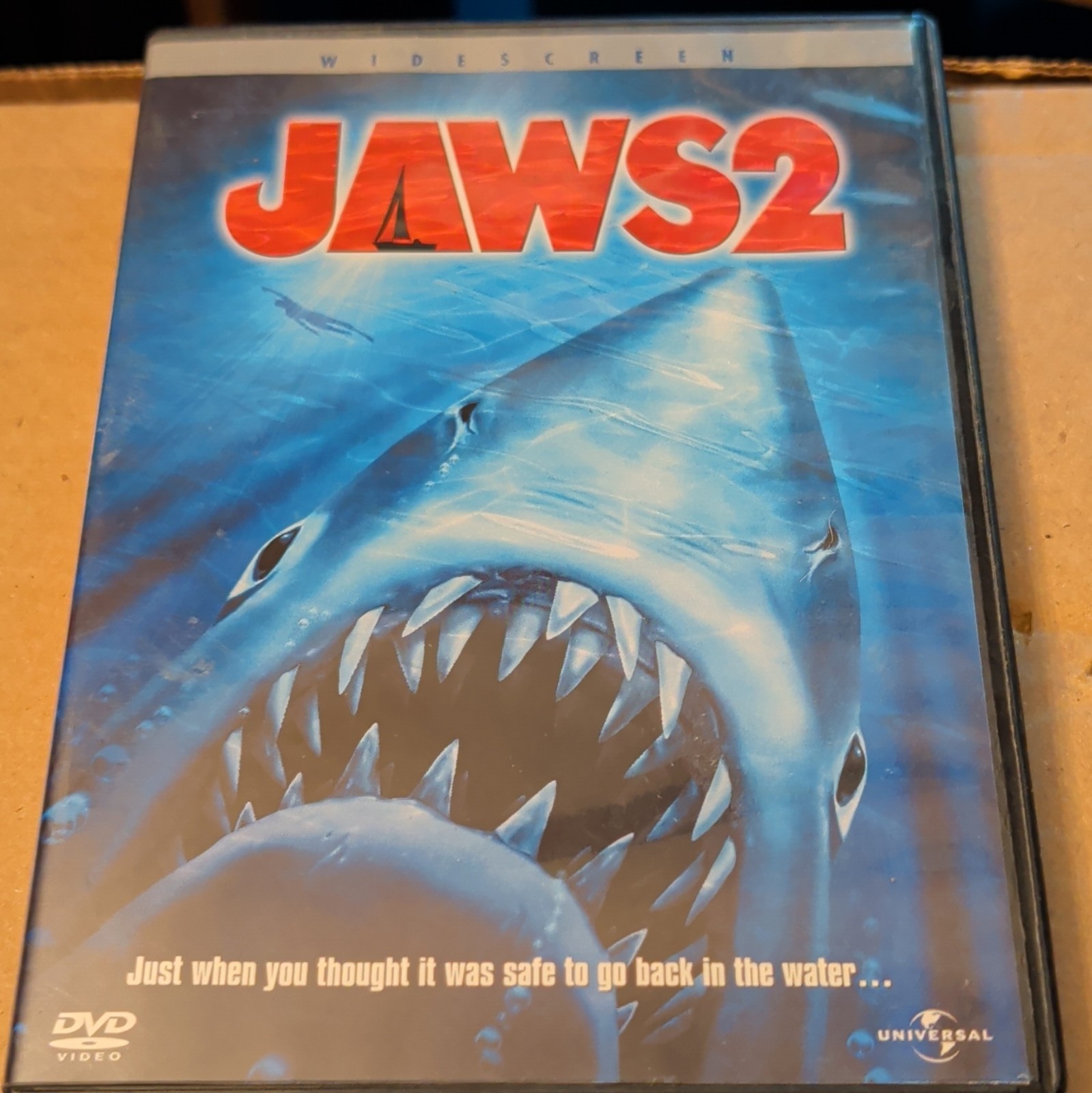 Universal Jaws 2 DVD Widescreen Horror Movie PG 1978 116 min