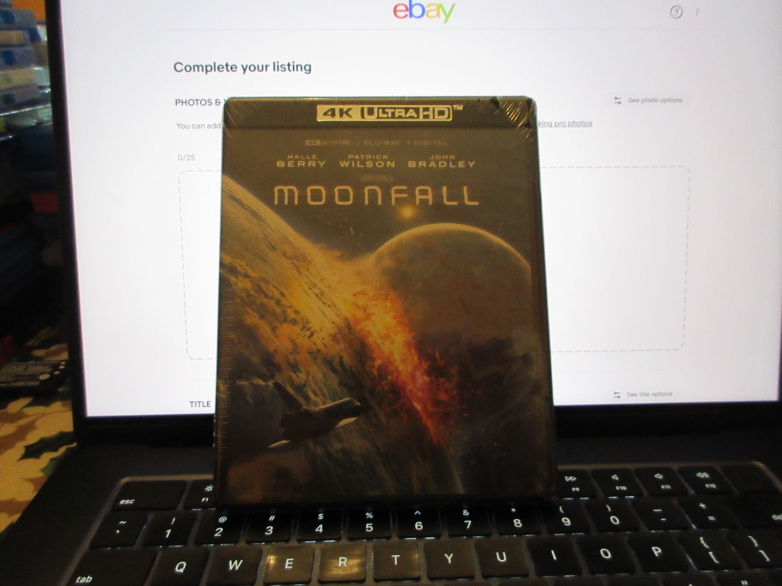Moonfall (4K UHD + Blu-ray ) BRAND NEW Sealed Halle Berry Patrick Wilson