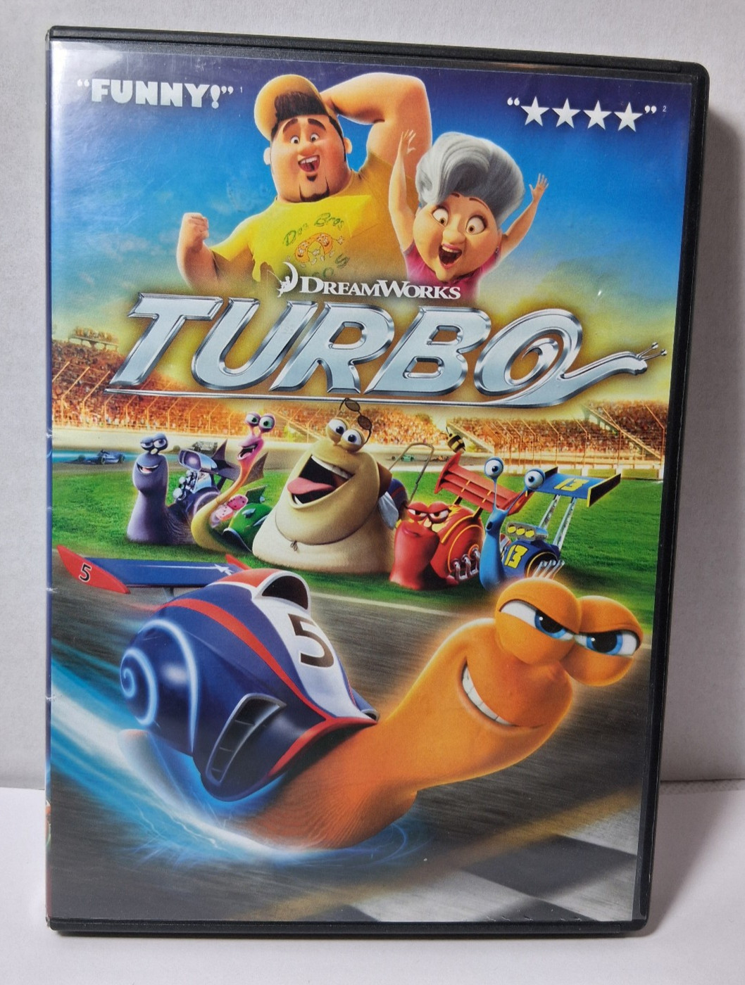 Dream Works Turbo – Widescreen DVD – 2013 – Jewel Case & Disc ONLY