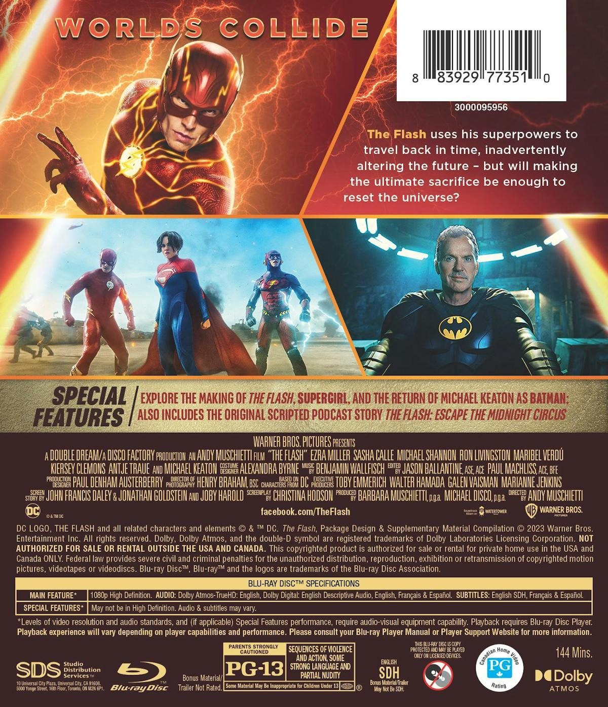 The Flash Blu-ray NEW
