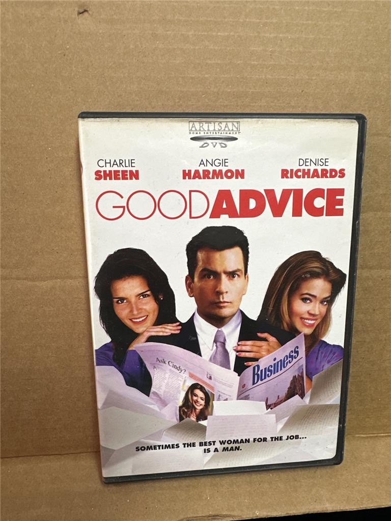 Good Advice (DVD, 2001) Charlie Sheen, Angie Harmon, Denise Richards