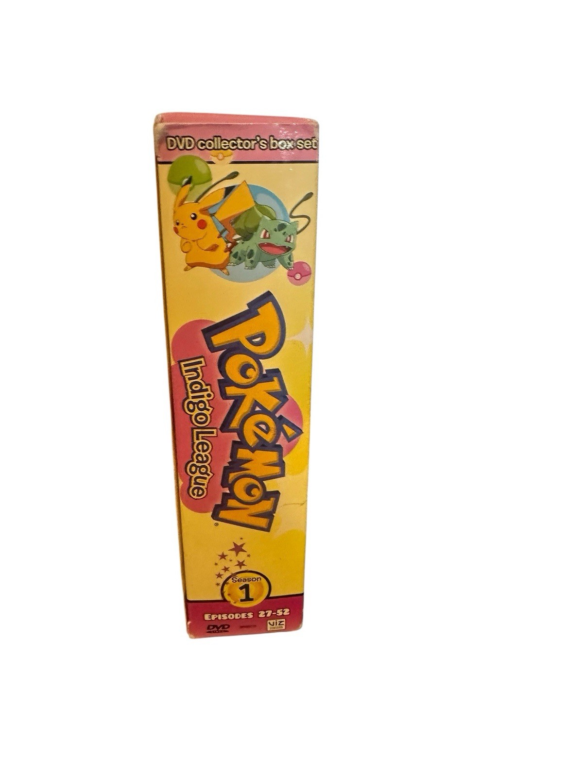 Pokemon Indigo League Set 2 DVD Episodes 27-52 3 Disc Set Season 1