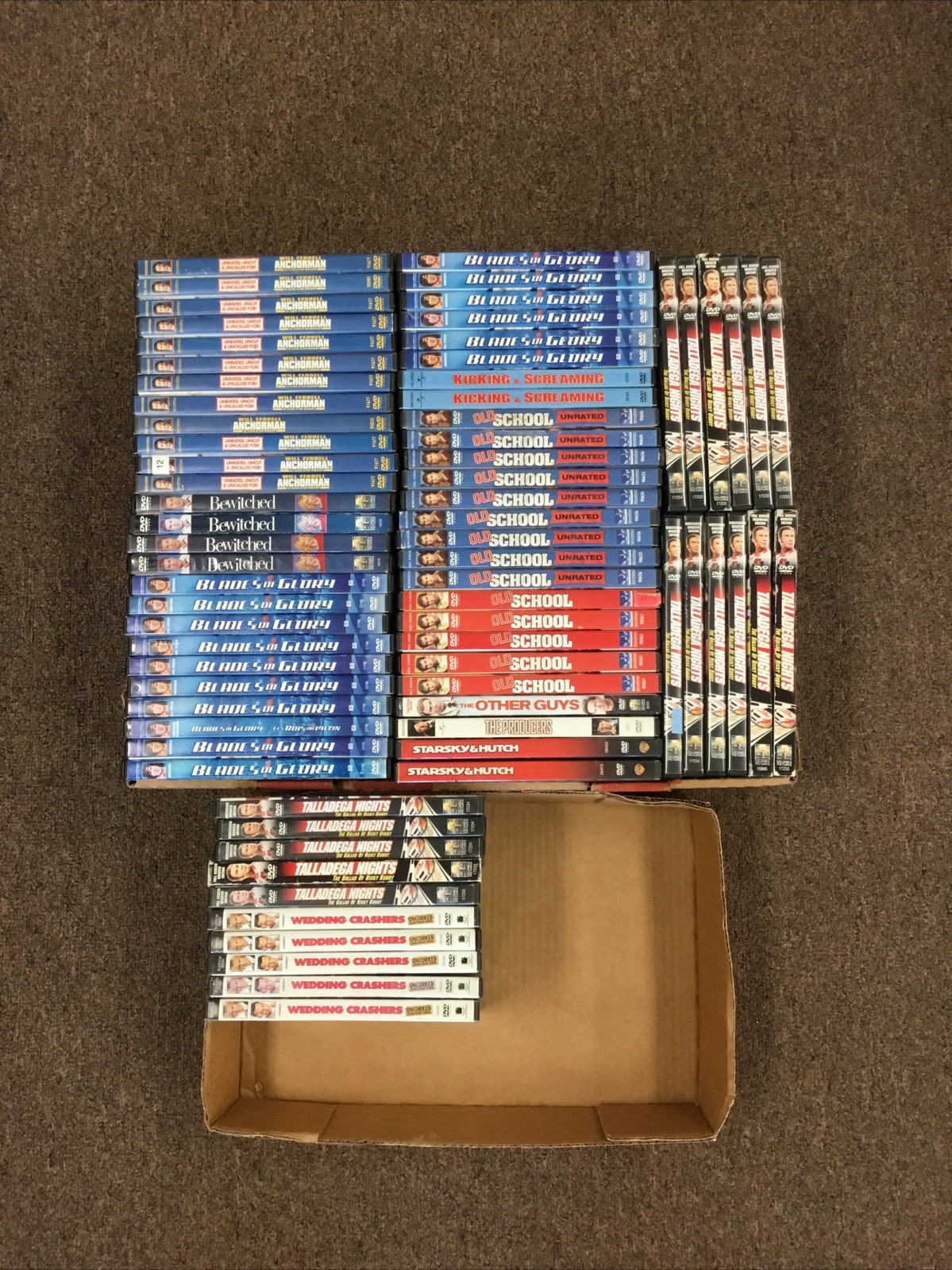 Will Ferrell Comedy You Pick ($1.79 Each) – DVD Lot – ($3.50 COMBINED SHIPPING)