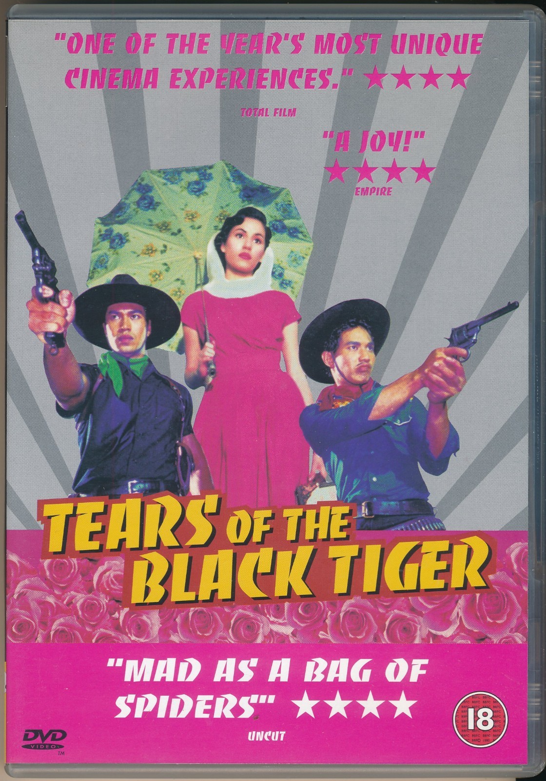Tears of the Black Tiger (00) UK PAL R2 DVD WS English Subs Like New Condition!