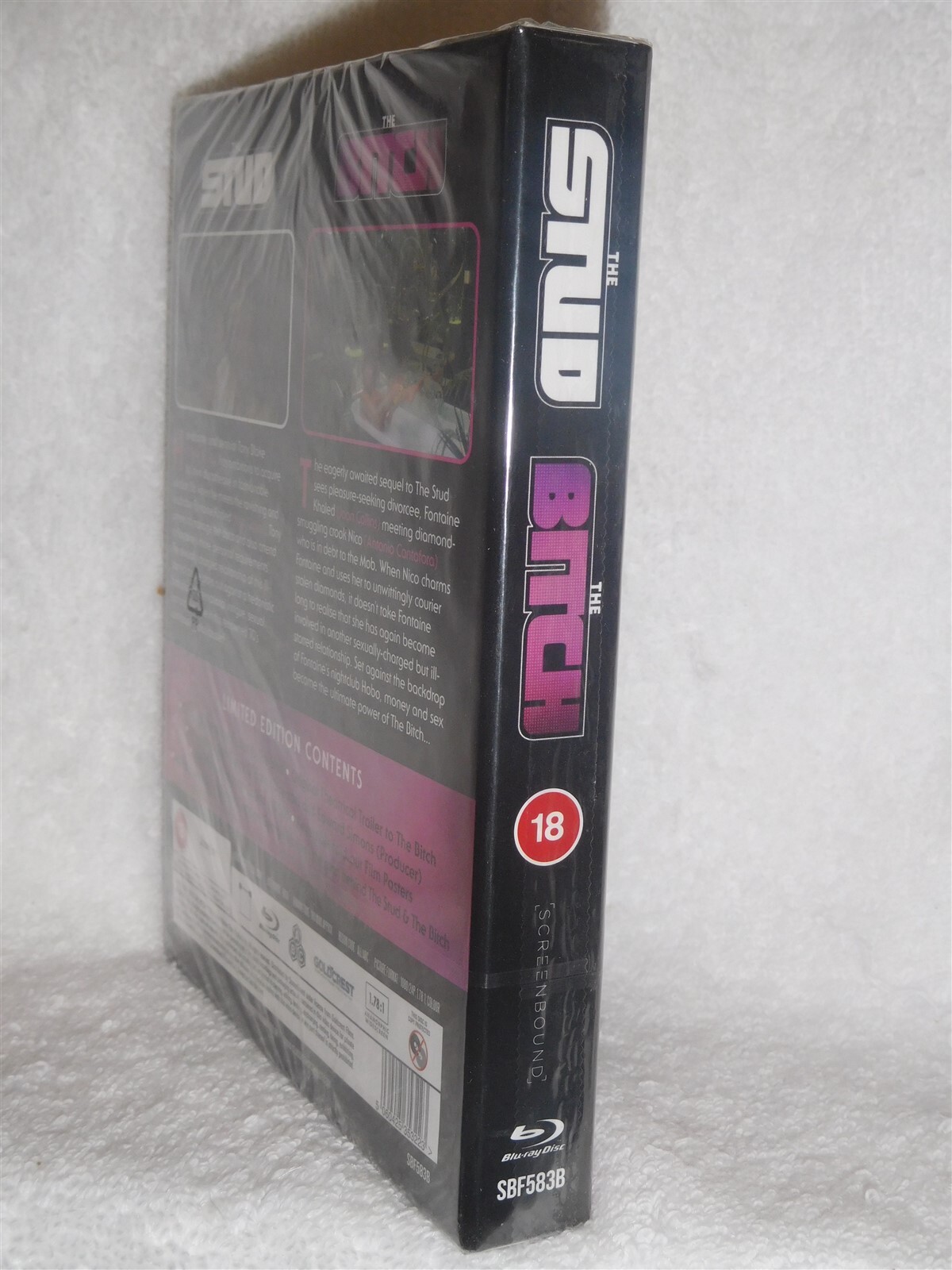 The Stud/The Bitch (Blu-ray, 2020) romance Joan Collins Oliver Tobias Sue Lloyd