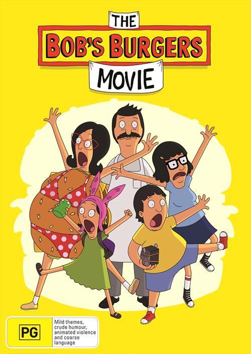 Bob’s Burgers – The Movie very good condition dvd region 4 t510