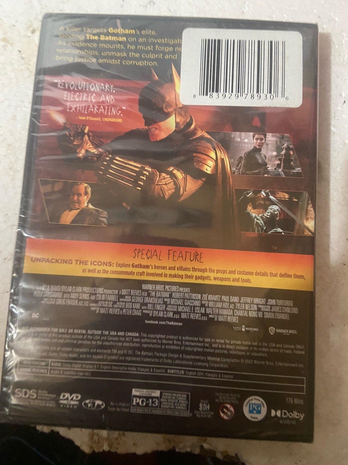 The Batman (DVD, 2022)