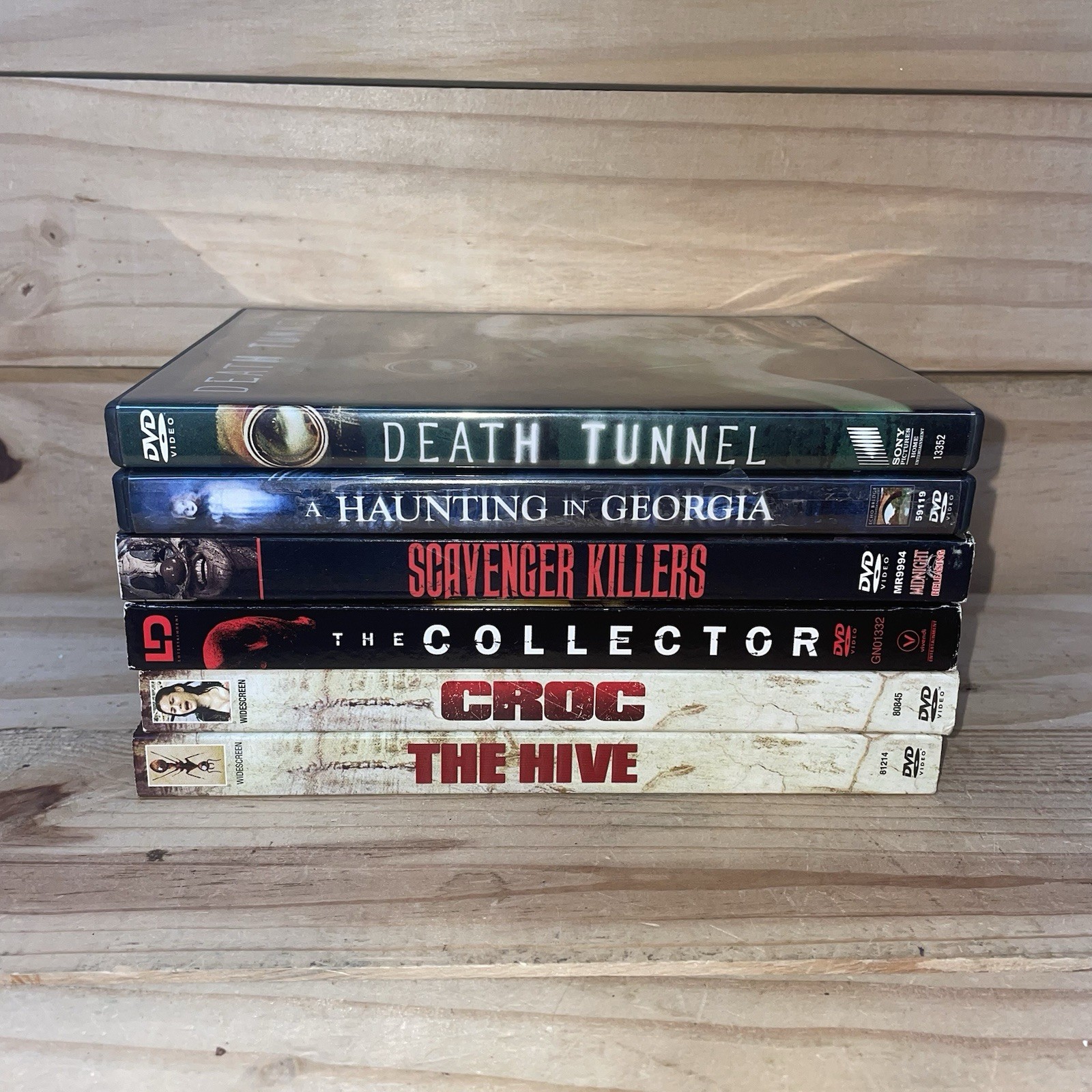 Lot Of Six Horror DVD’s OOP HTF VG+ LN