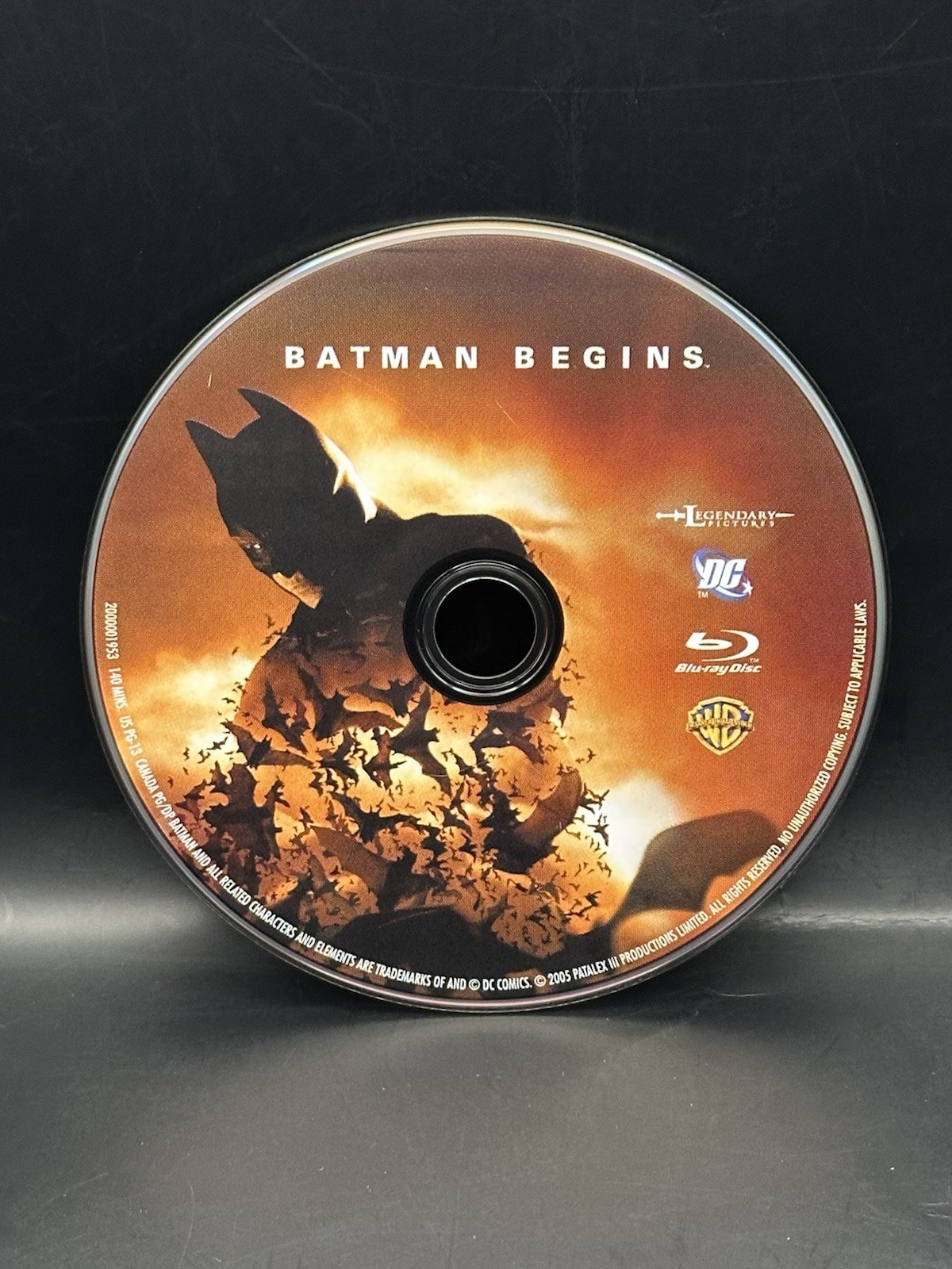 Batman Begins (Blu-ray, 2008) Christian Bale – Tested & Working – READ