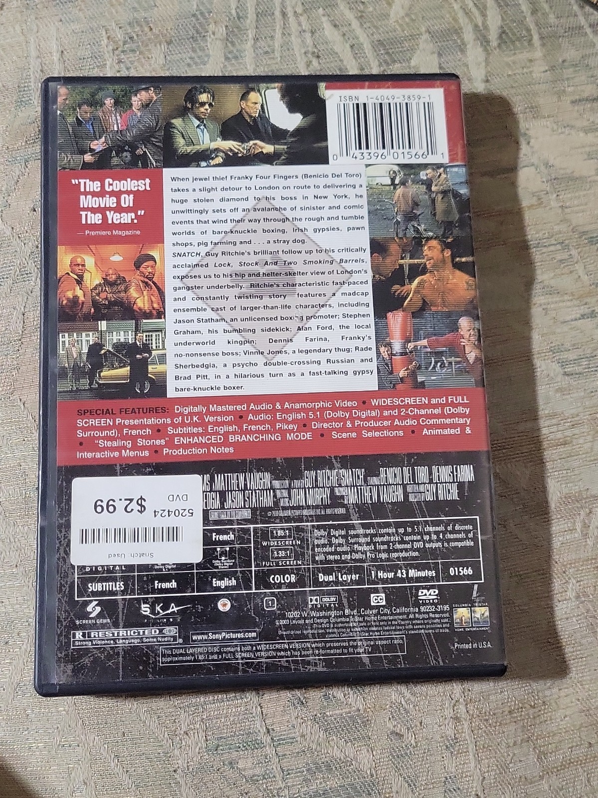 Snatch – DVD
