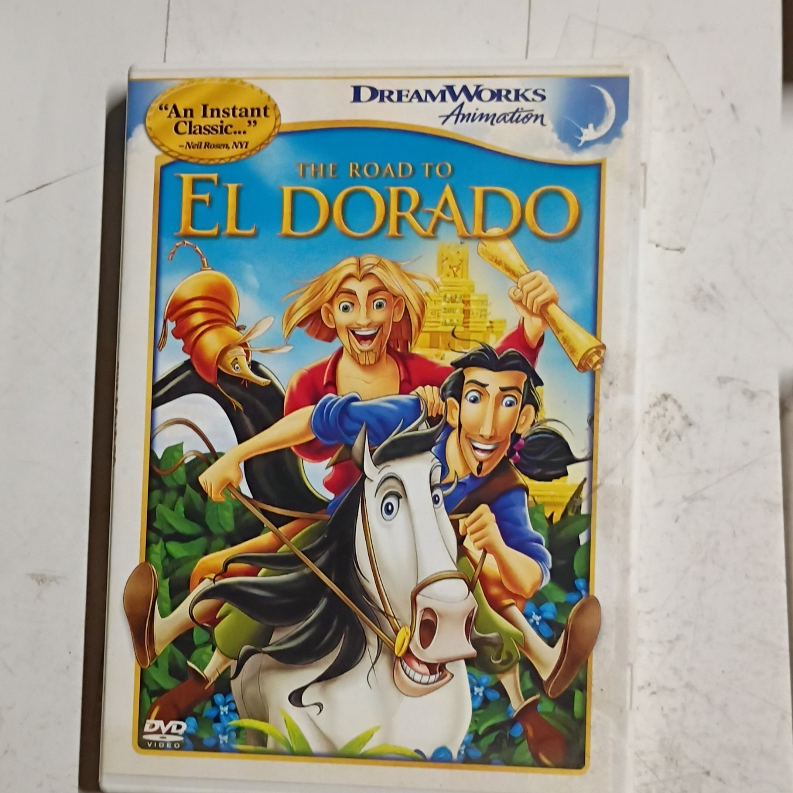 DreamWorks The Road to El Dorado DVD 2000 PG Widescreen Subtitles 89 Min
