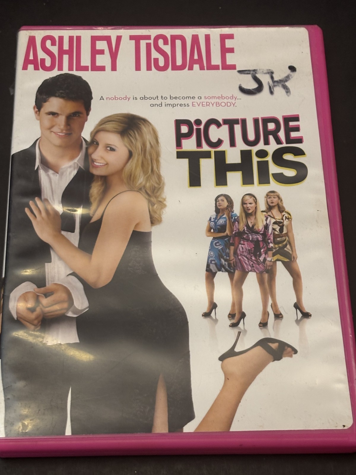 Picture This DVD (Ashley Tisdale, 2008) Teen Comedy Romance Movie Pink Case