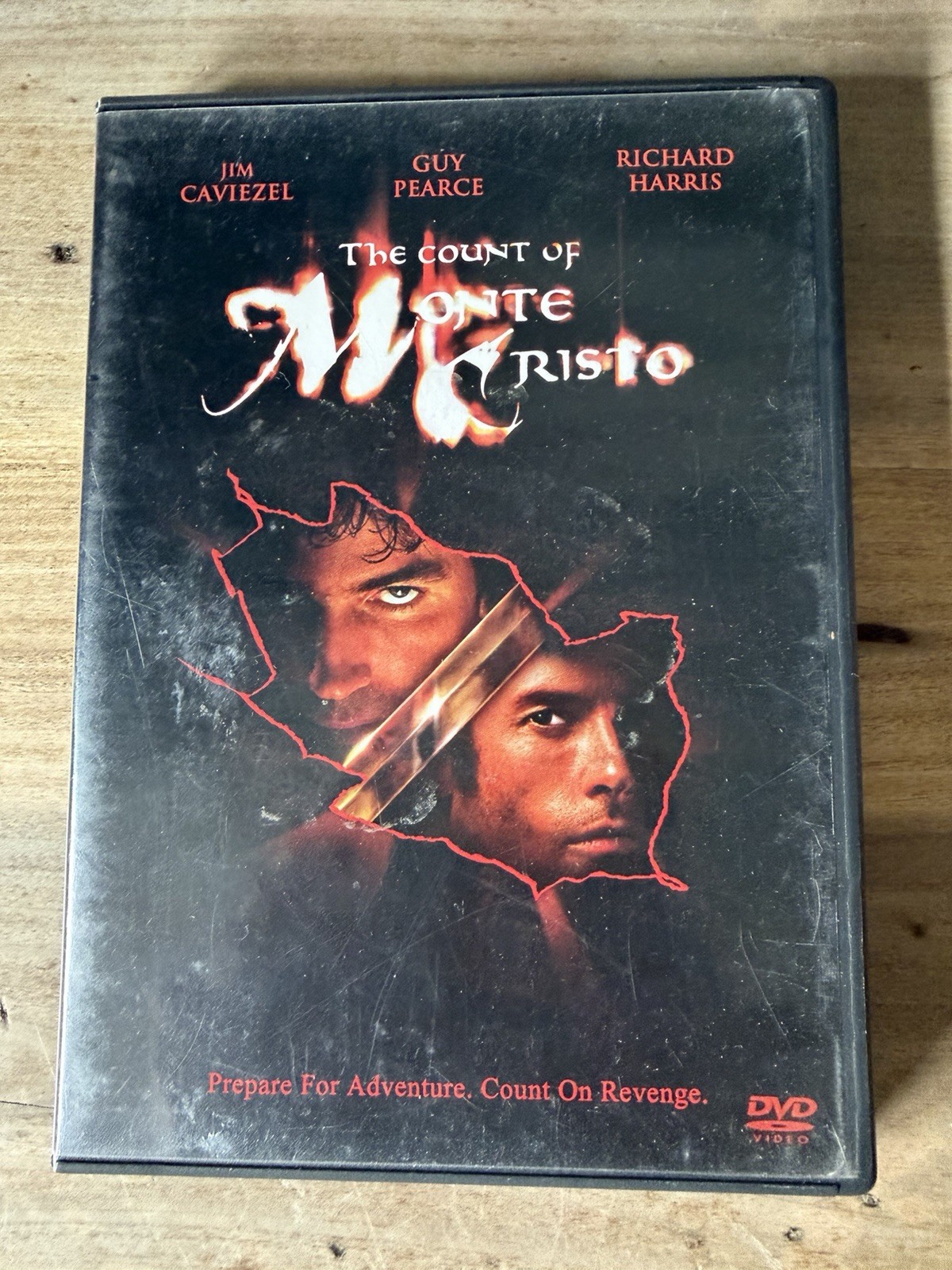 Touchstone The Count of Monte Cristo DVD NTSC Widescreen PG-13 131 Min